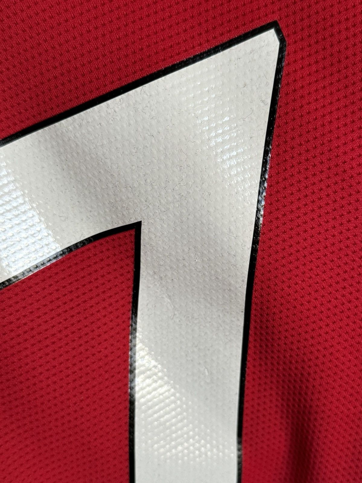 Adidas sticky prints Manchester United 21/22 Home Ronaldo Jersey Size US L / EU 52-54 / 3 - 16 Thumbnail