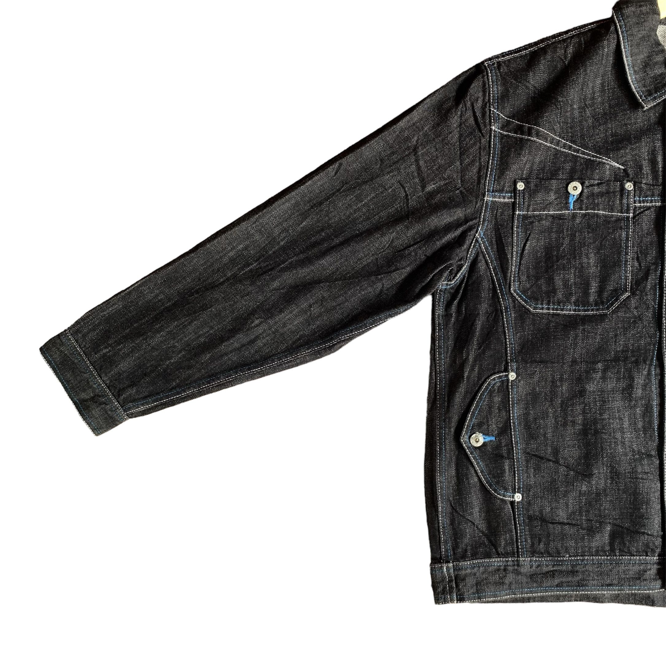 MasterPiece Japanese Brand MASTERPIECE Washed Rusty Denim Jacket Size US L / EU 52-54 / 3 - 5 Thumbnail