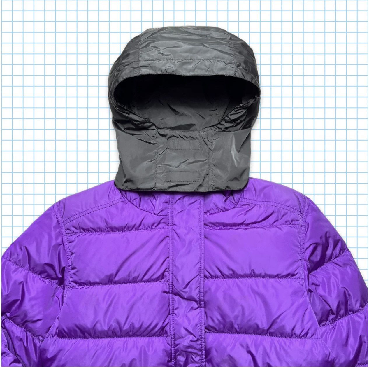 Prada Prada Sport Bright Purple Nylon Shimmer Down Jacket AW00' Size US S / EU 44-46 / 1 - 2 Thumbnail