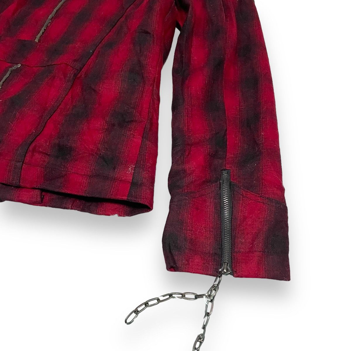 If Six Was Nine × Japanese Brand × Seditionaries RMANICA CS BLACK DOUBLE BREASTED TARTAN JACKET Size US L / EU 52-54 / 3 - 12 Thumbnail