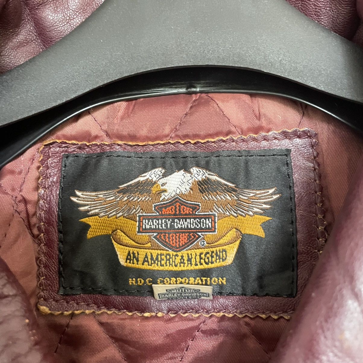 Harley Davidson Harley Davidson 90s - Vintage Leather Racing Jacket Size US M / EU 48-50 / 2 - 6 Thumbnail