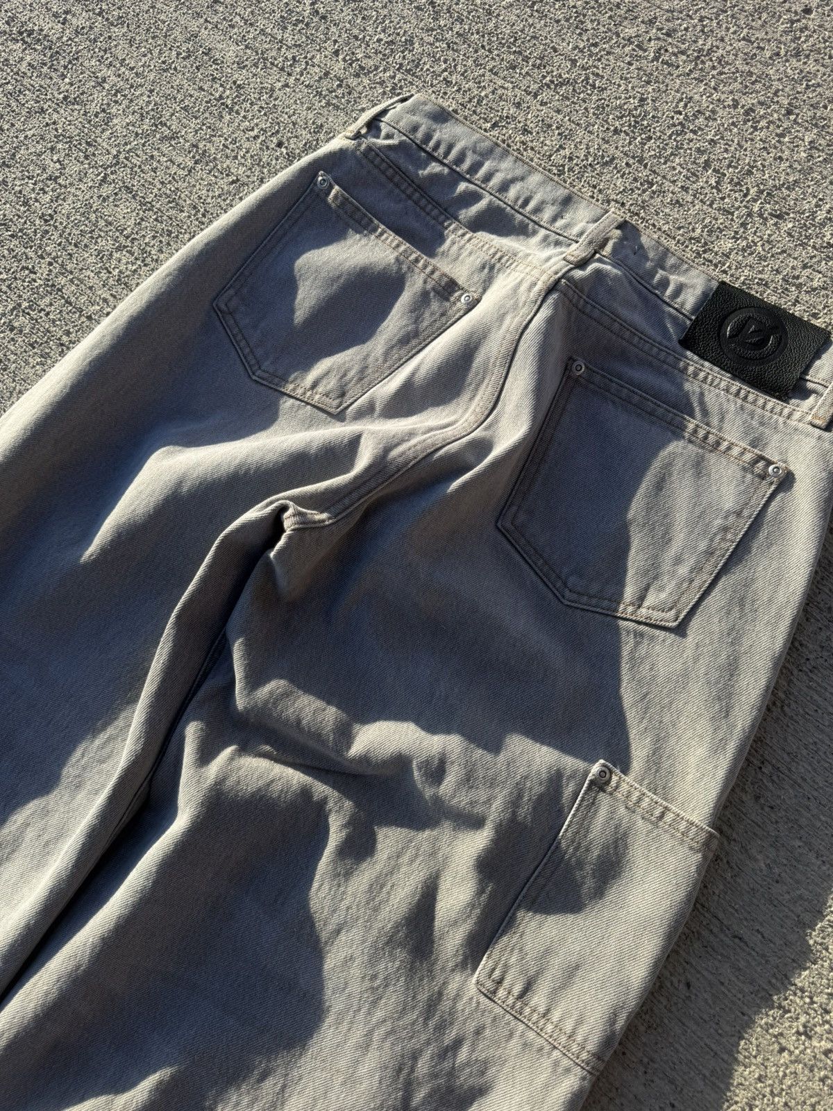 basketcase gallery Discontd Baggy Jeans Grey Size US 32 / EU 48 - 1 Thumbnail