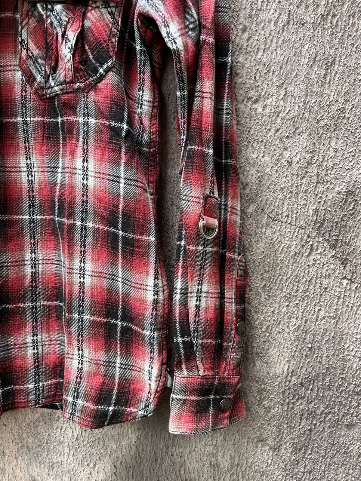 Japanese Brand 31040=skkone Plaid Jacket Size US M / EU 48-50 / 2 - 2 Thumbnail
