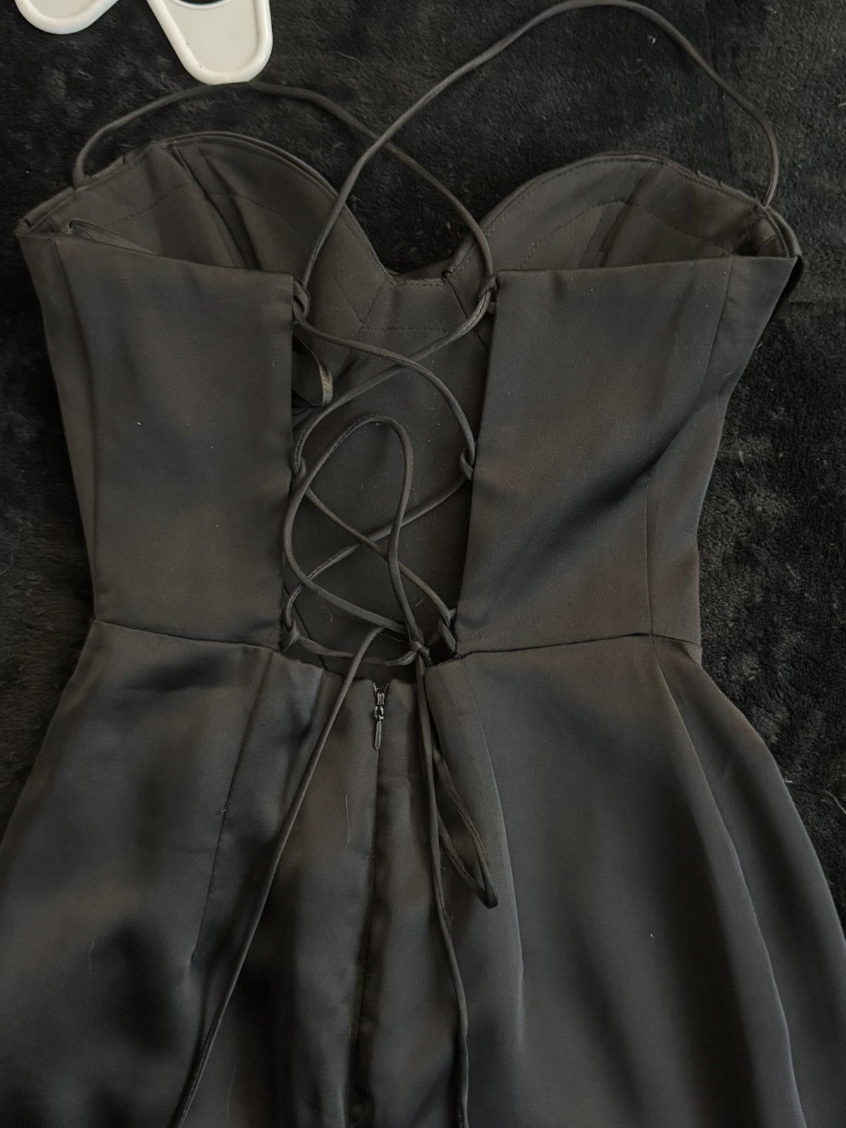 Other Miabella black satin evening gown Size XS / US 0-2 / IT 36-38 - 4 Thumbnail