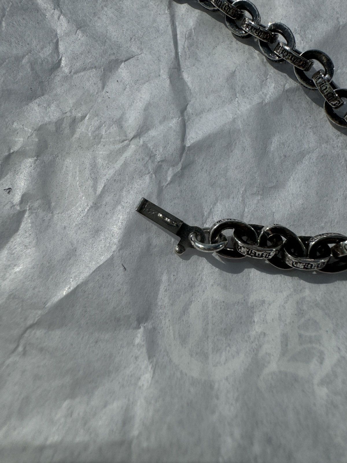 Chrome Hearts Paper Chain Bracelet Size ONE SIZE - 3 Thumbnail