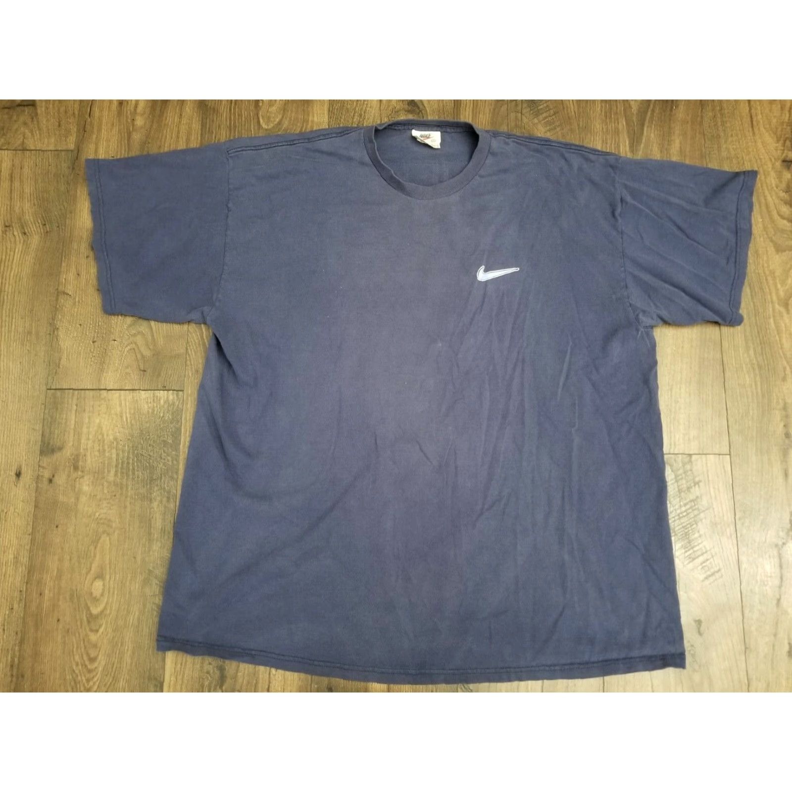 Jordan Brand VINTAGE Nike T-Shirt Men 2XL Double-Sided 90s White Tag USA Made Cotton Mens Size US XXL / EU 58 / 5 - 2 Thumbnail