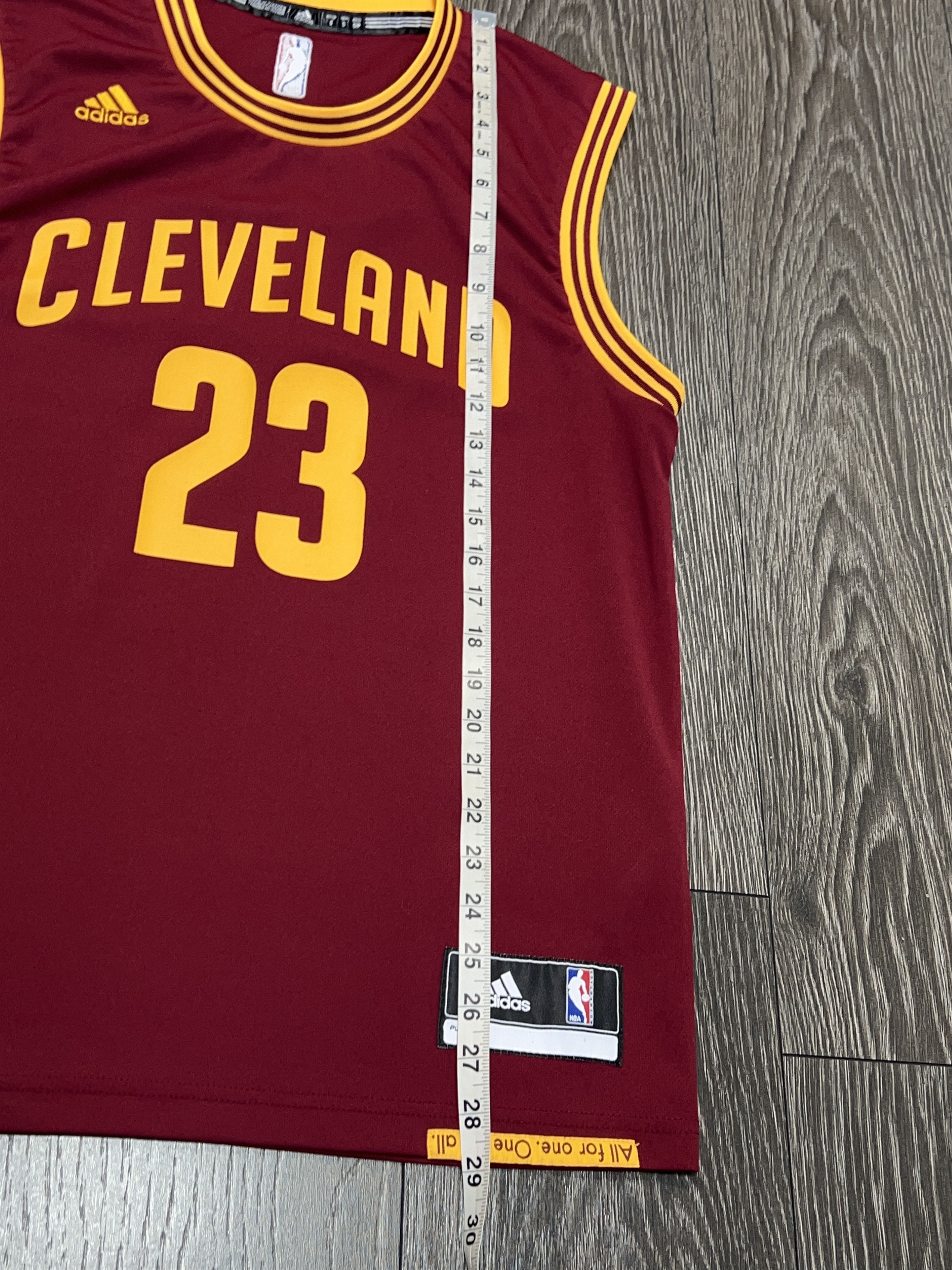 Adidas Adidas Cleveland Cavaliers #23 JAMES Basketball NBA Shirt Size US S / EU 44-46 / 1 - 10 Thumbnail