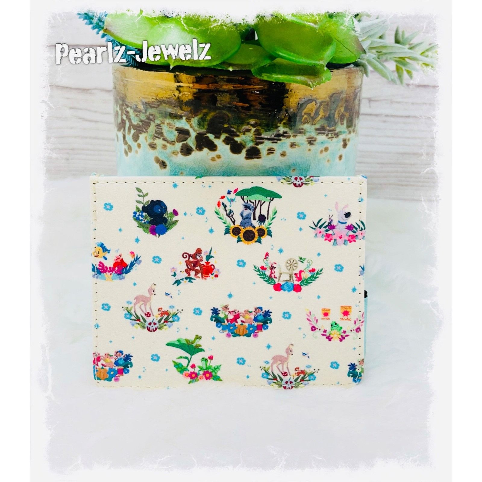 Disney Loungefly Disney Princess Companion Friends Animal Floral Ca Size ONE SIZE - 1 Thumbnail