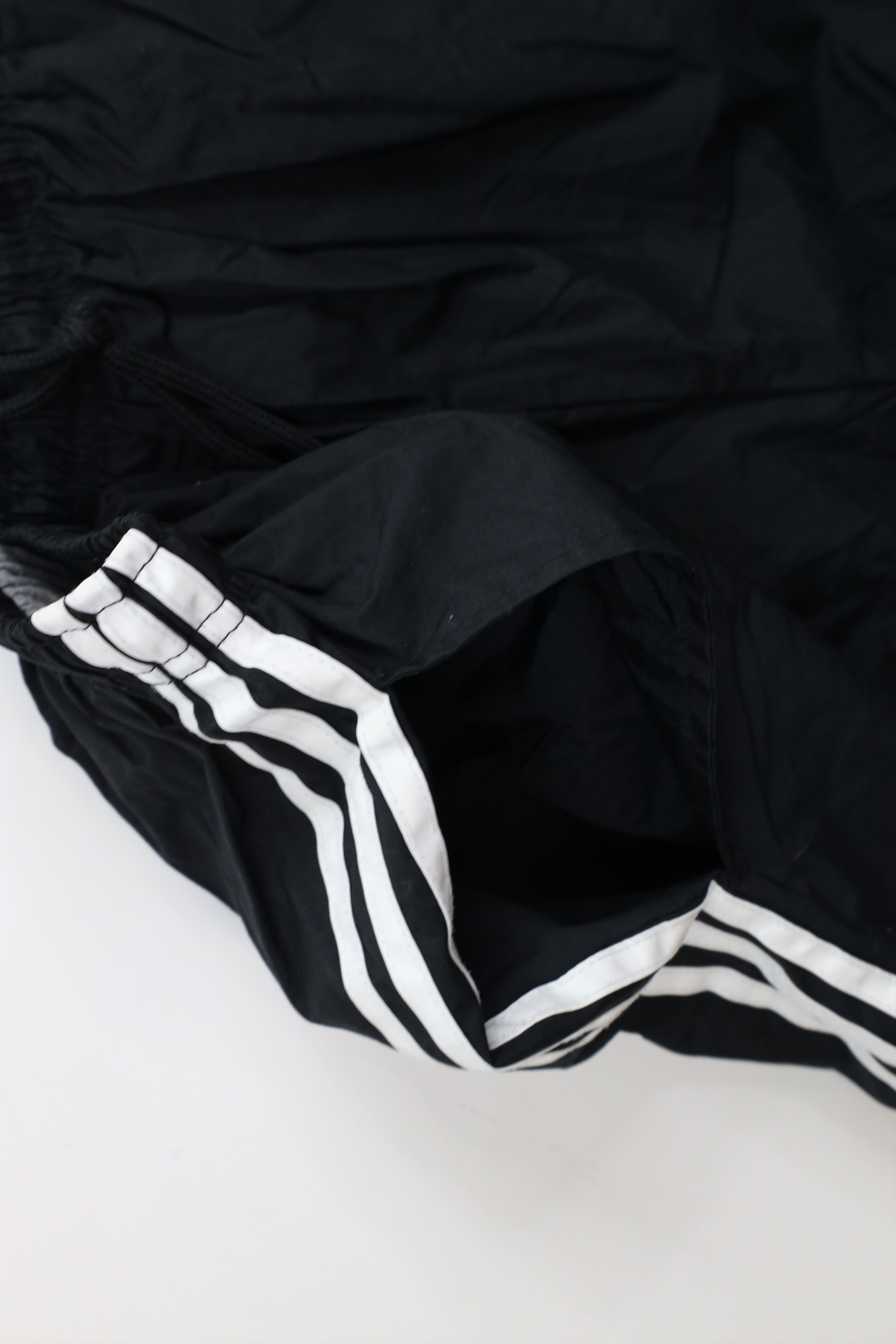 Adidas × Vintage Vintage Y2K 2001 Adidas Lined Wide Leg Windbreaker Pants Size US 36 / EU 52 - 7 Thumbnail