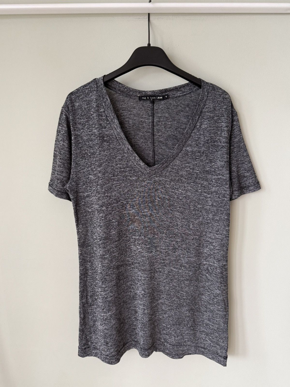 Rag & Bone Rag & Bone Jean v neck tshirt unisex Size US S / EU 44-46 / 1 - 1 Thumbnail