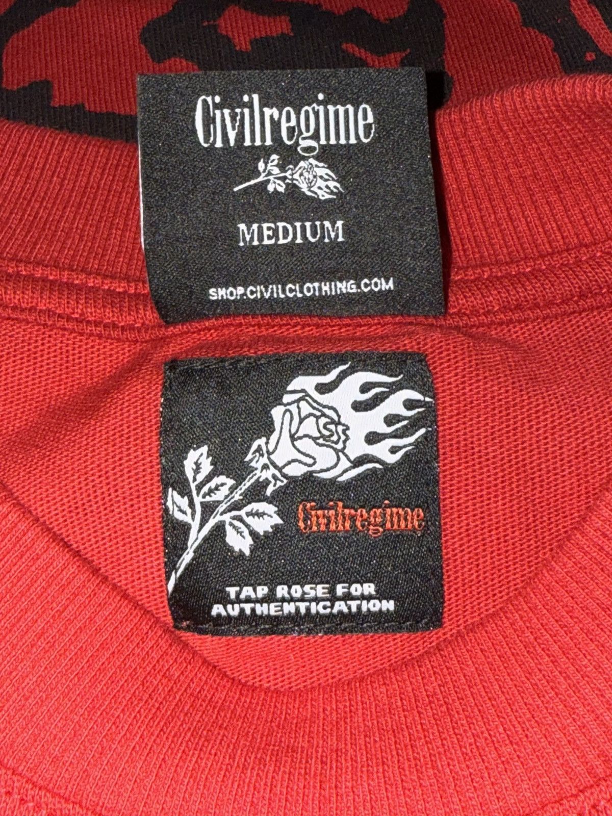 Civil Regime Civil Regime X Misfits Meduim red skull oversized Size US M / EU 48-50 / 2 - 5 Thumbnail