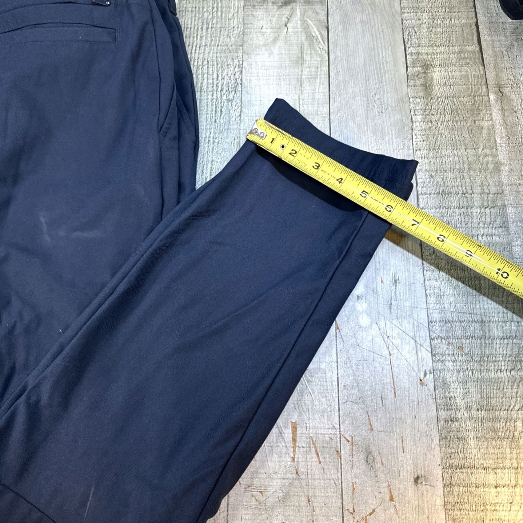Champion Men’s Champion Pants Blue Athletic Khakis 30x30 Regular Athletic Mens Size US 30 / EU 46 - 4 Thumbnail