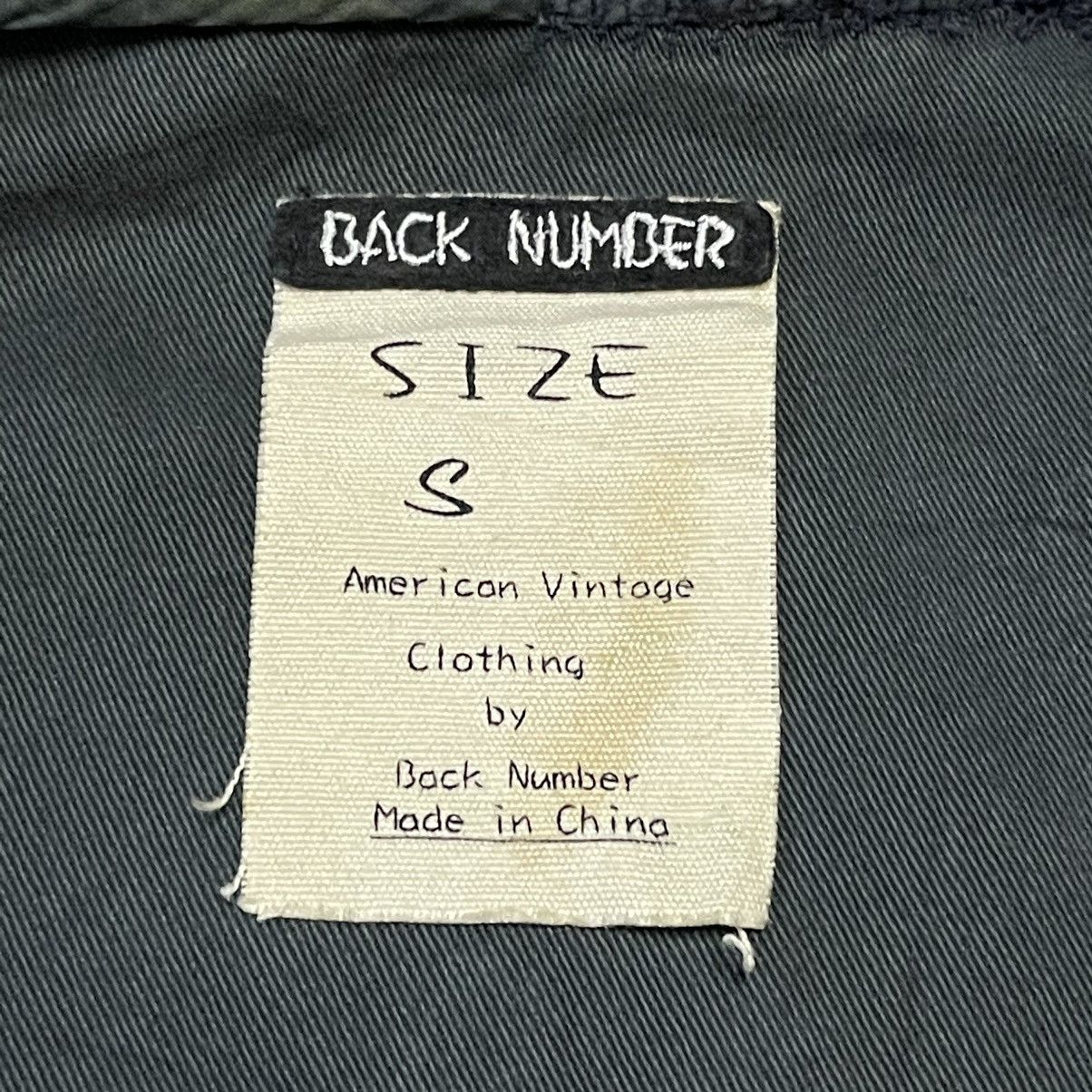 Japanese Brand Back Number Jacket Military Size US S / EU 44-46 / 1 - 9 Thumbnail
