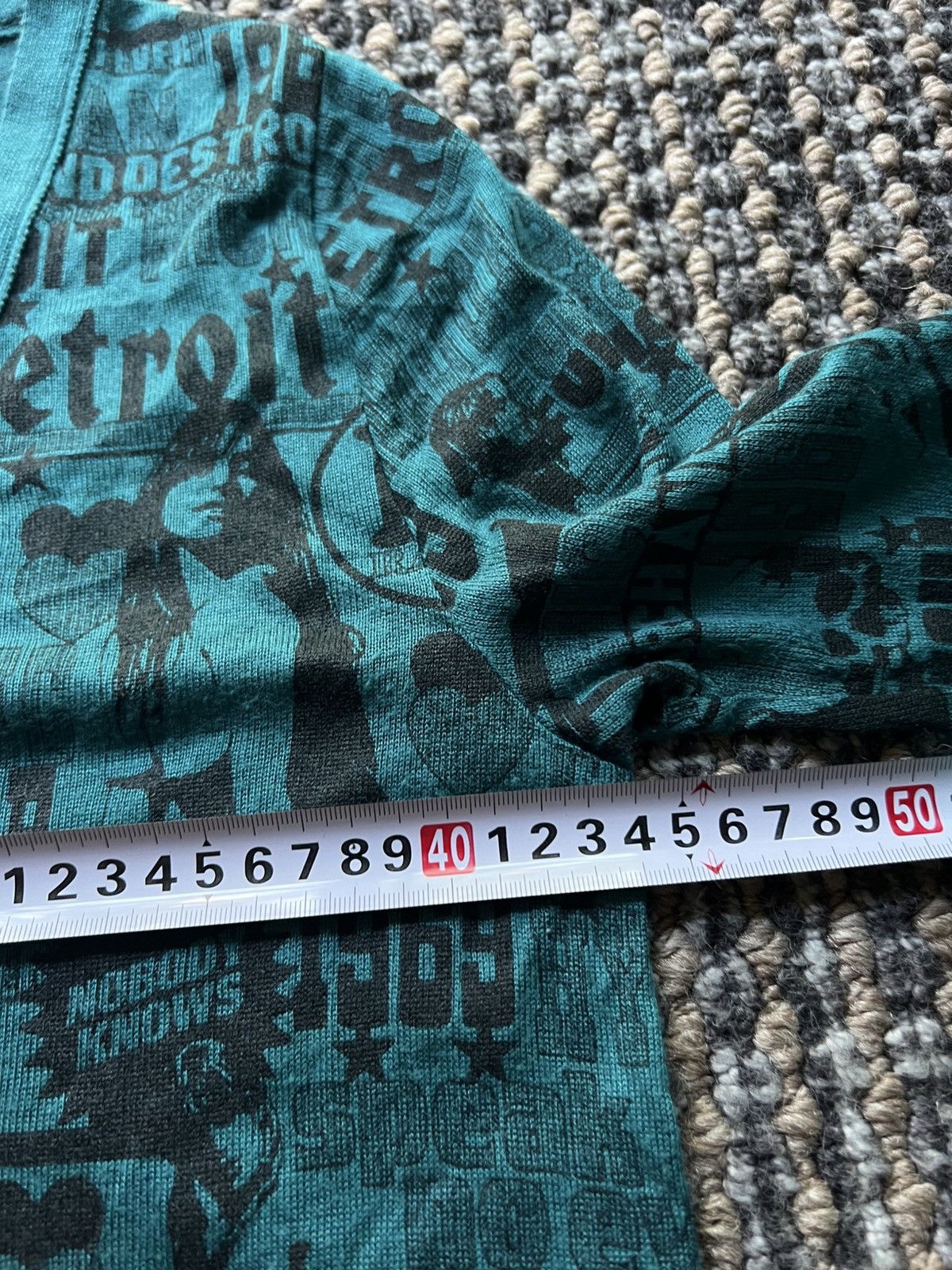 Hysteric Glamour Hysteric Glamour Detroit Pin Up Rare Cardigan Sweater Y2K Size US S / EU 44-46 / 1 - 6 Thumbnail