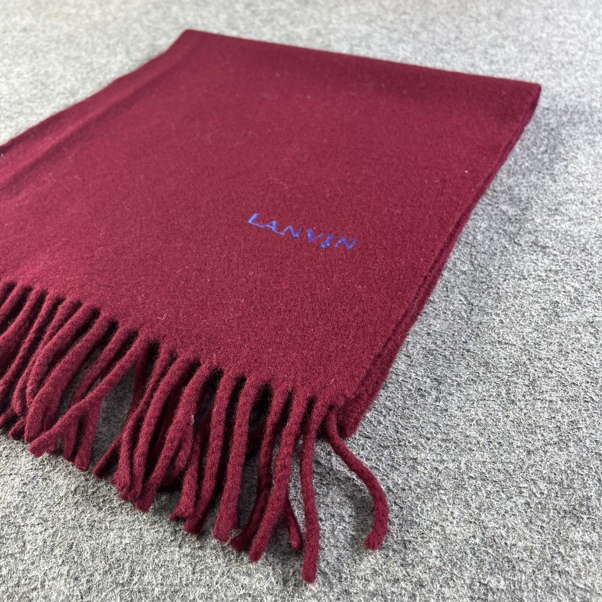 Lanvin × Vintage Lanvin Scarf / Muffler / Neckwear T1098 Size ONE SIZE - 4 Thumbnail