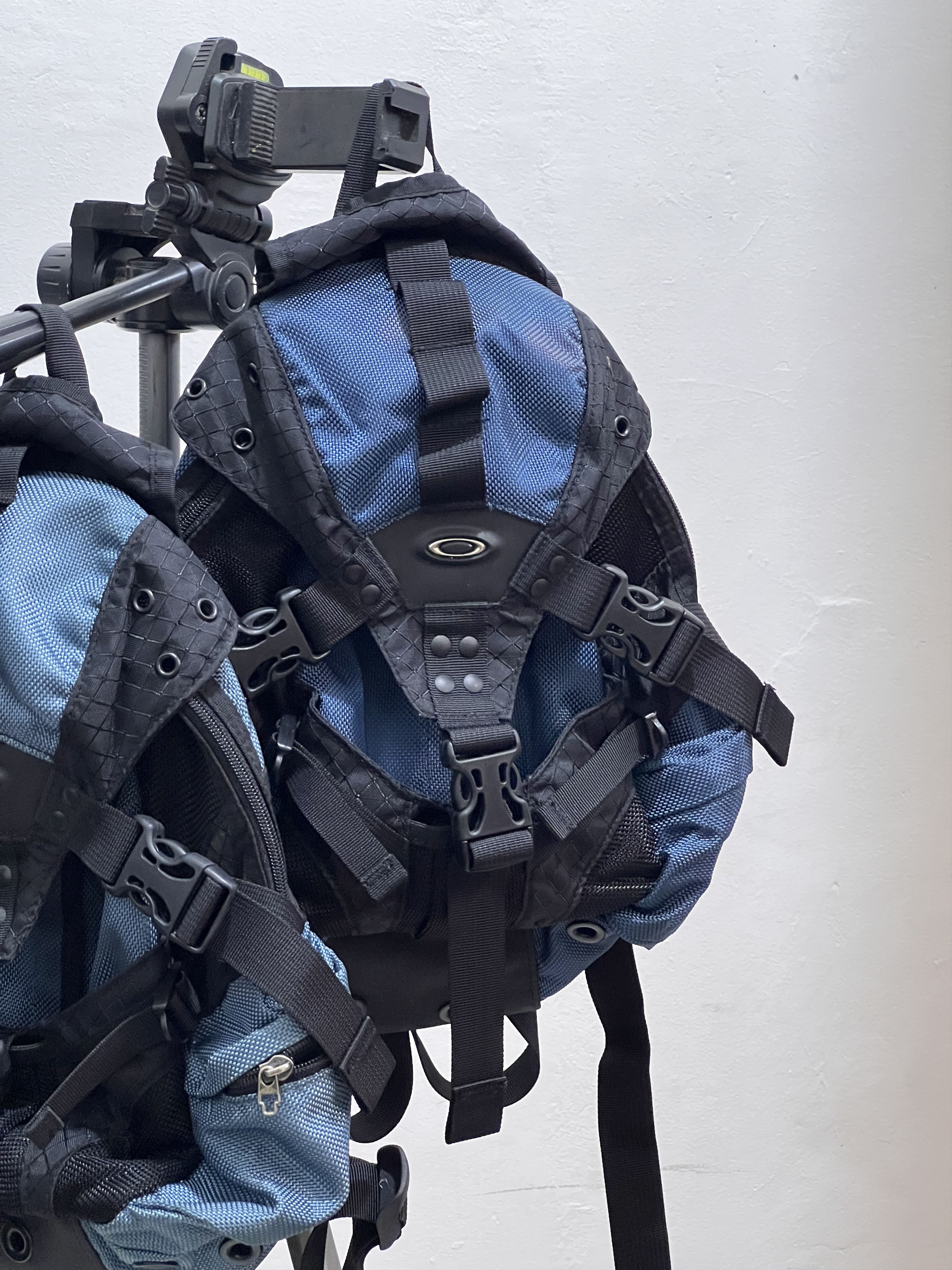 Oakley × Vintage Oakley Mini Icon Backpack 1.0 Black - Y2K Bag