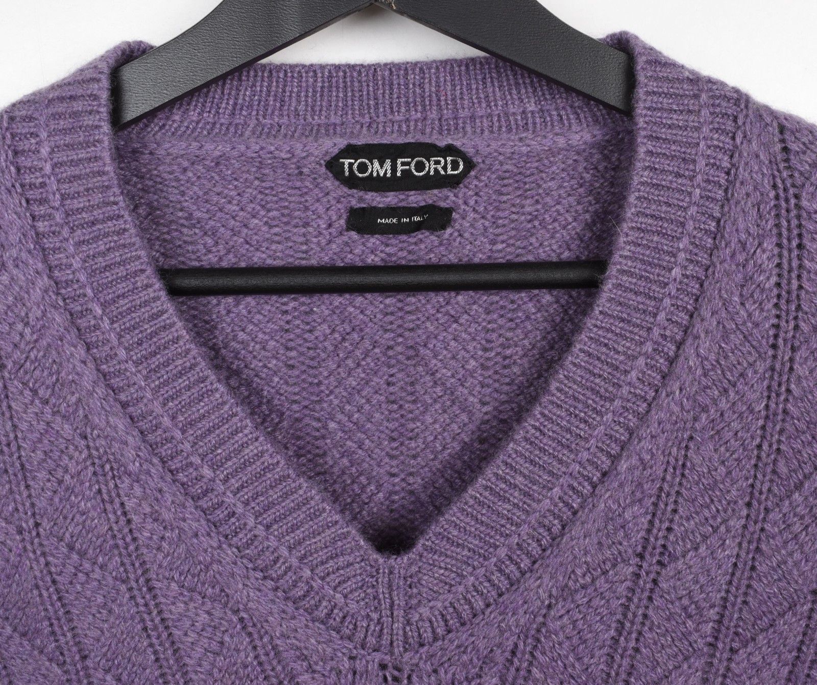 Tom Ford Tom Ford Men Sweater Pure Cashmere Size IT48-Medium, S1617 Size US M / EU 48-50 / 2 - 2 Thumbnail
