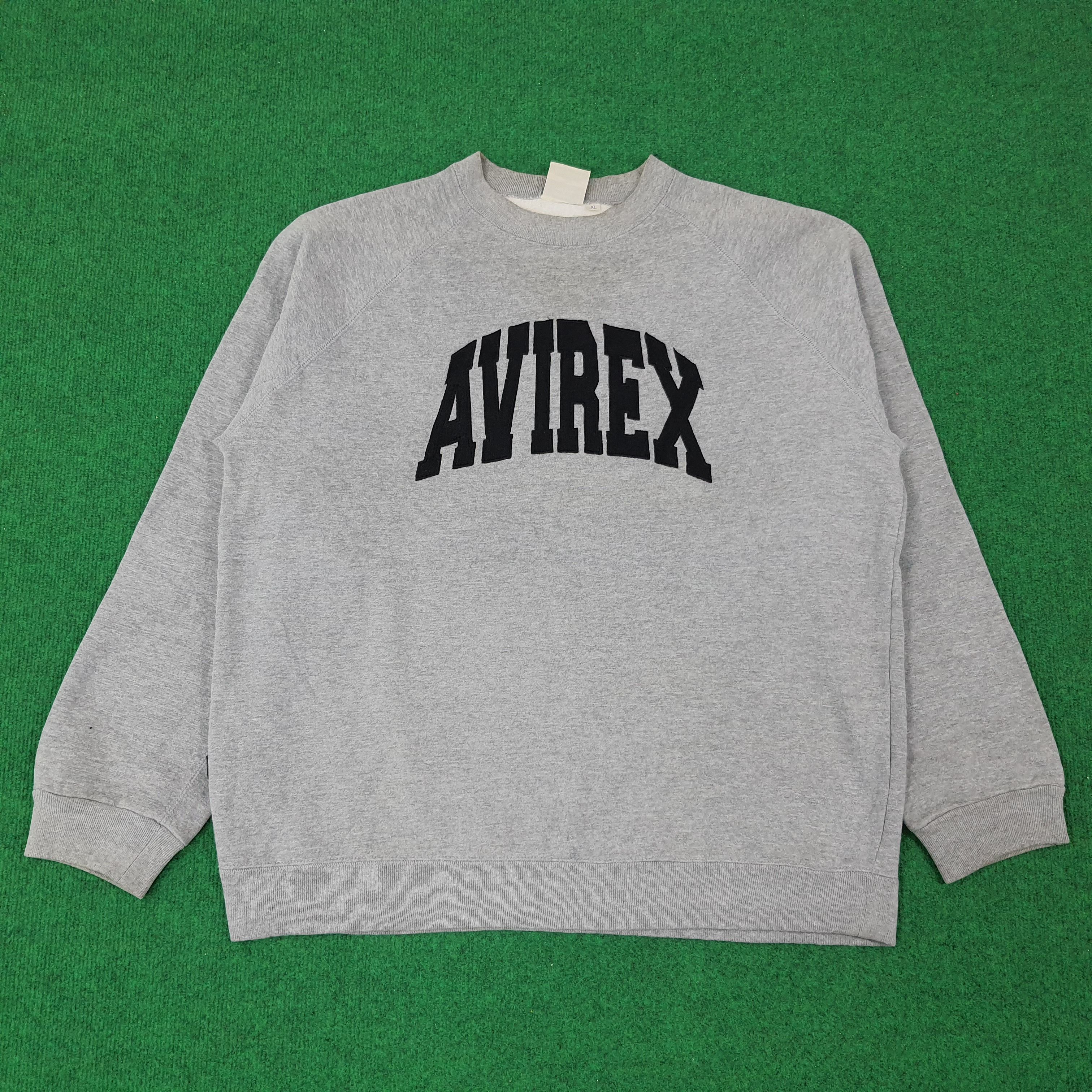 Avirex × Vintage Vintage Avirex U.S.A Spell out Sweatshirt C222N26 Size US L / EU 52-54 / 3 - 1 Thumbnail
