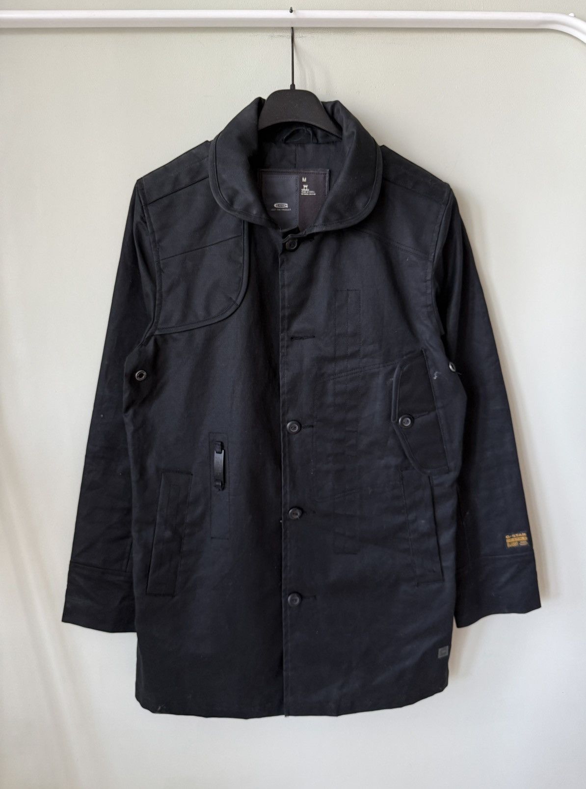 G-Star G-Star Raw Decoy Garber Trench Coat jacket Size US M / EU 48-50 / 2 - 1 Thumbnail