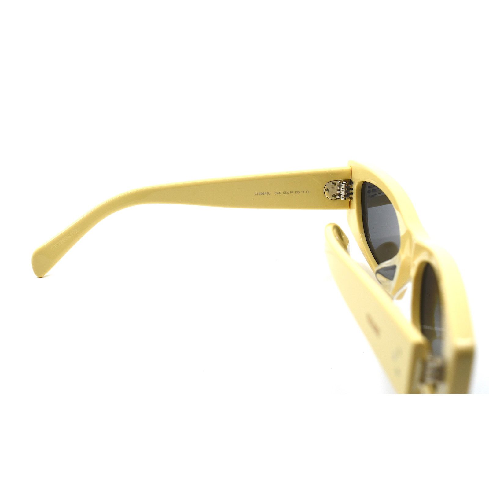 Celine NEW CELINE PARIS CL40245U 39A SHINY BUTTER GREY SUNGLASSES Size ONE SIZE - 12 Thumbnail