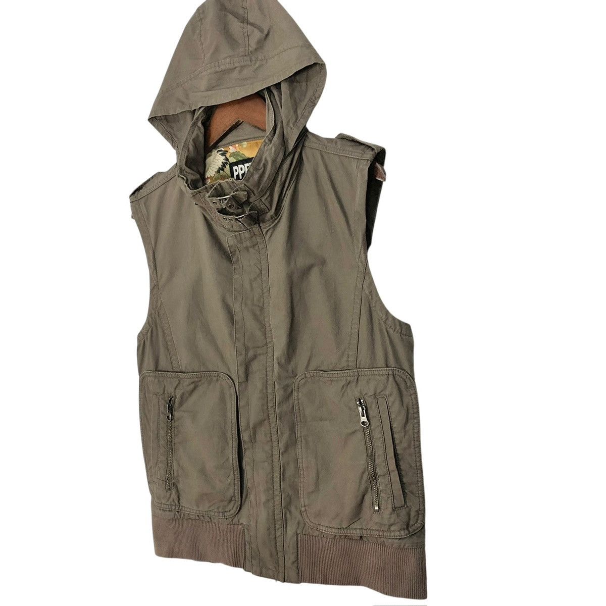 PPFM Vintage PPFM Vest Jacket Hoodie Japanese Brand Streetwear Size US S / EU 44-46 / 1 - 3 Thumbnail