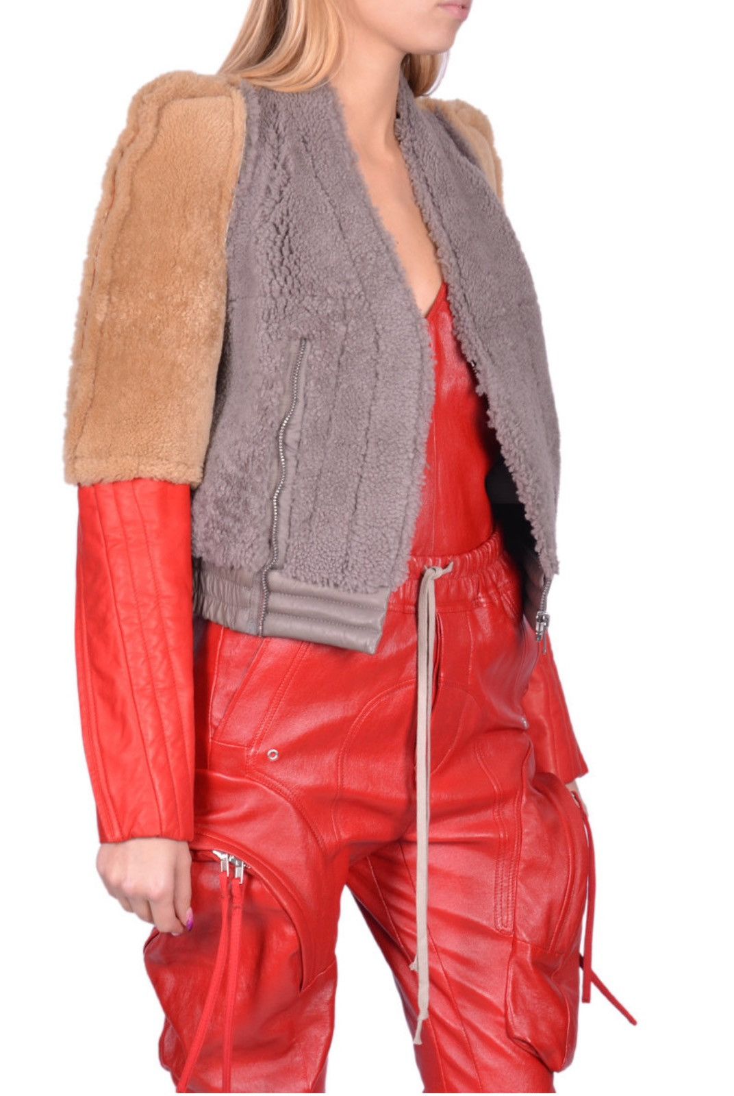 Rick Owens Last Size Rick Owens 2019 Shearling Lamb Fur Jacket Size S / US 4 / IT 40 - 5 Thumbnail