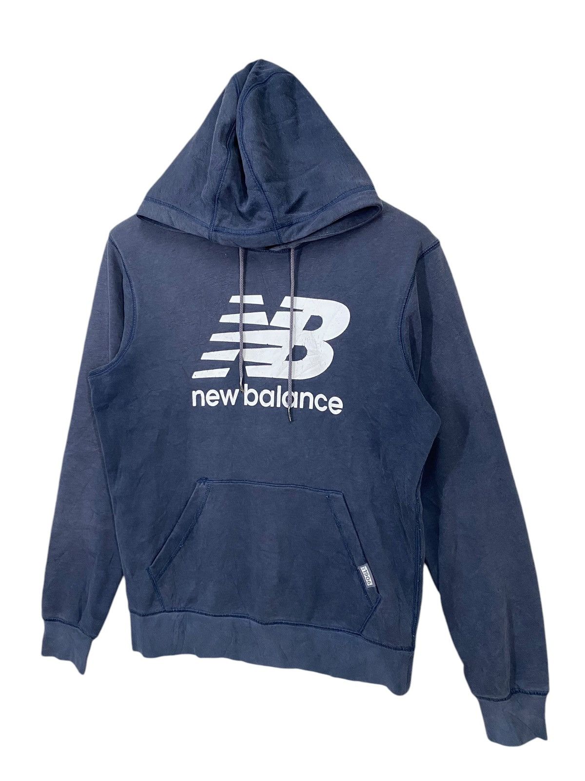 New Balance × Vintage New balance spell out big logo hoodie distressed Size US M / EU 48-50 / 2 - 2 Thumbnail