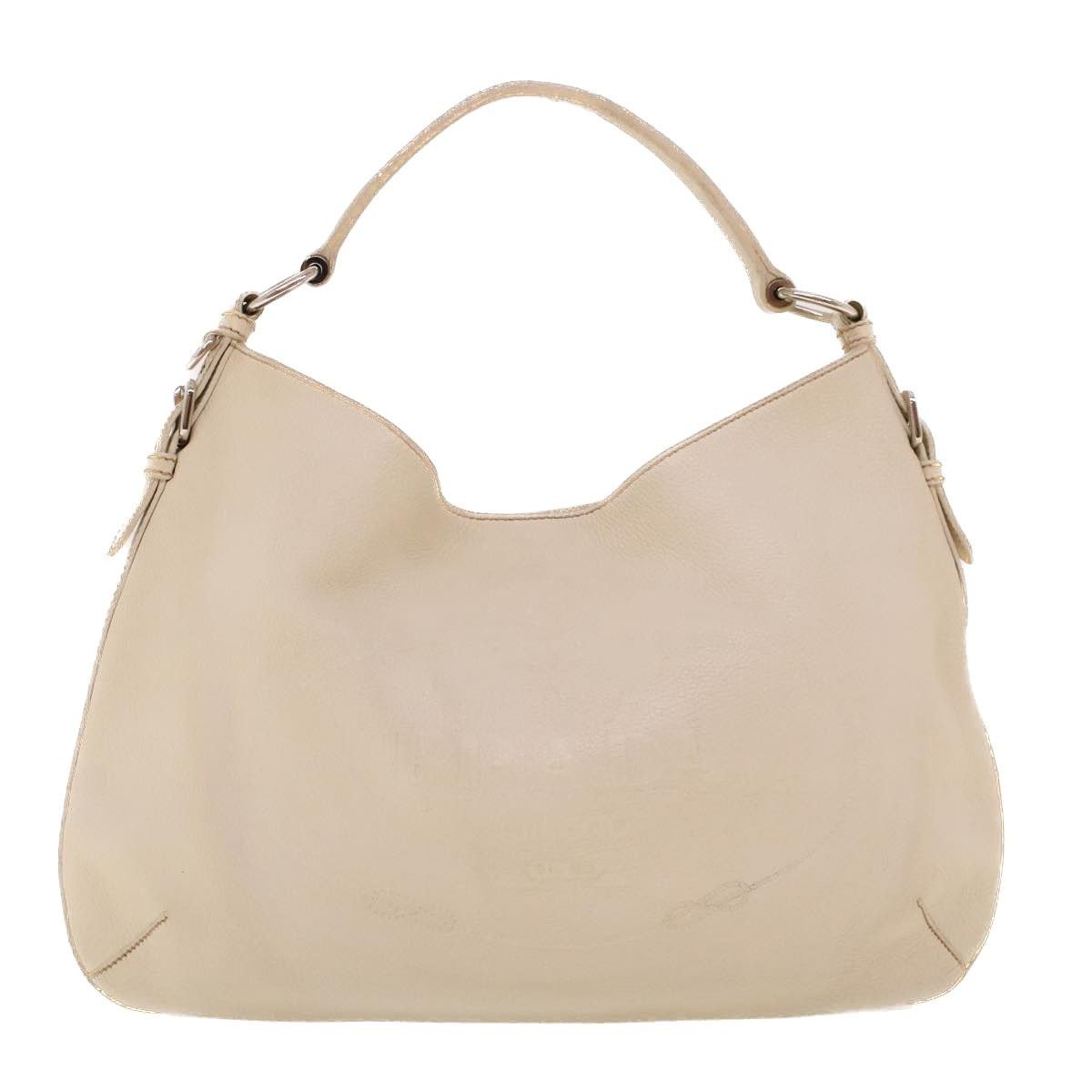 Prada PRADA Shoulder Bag Leather White Size ONE SIZE - 2 Thumbnail