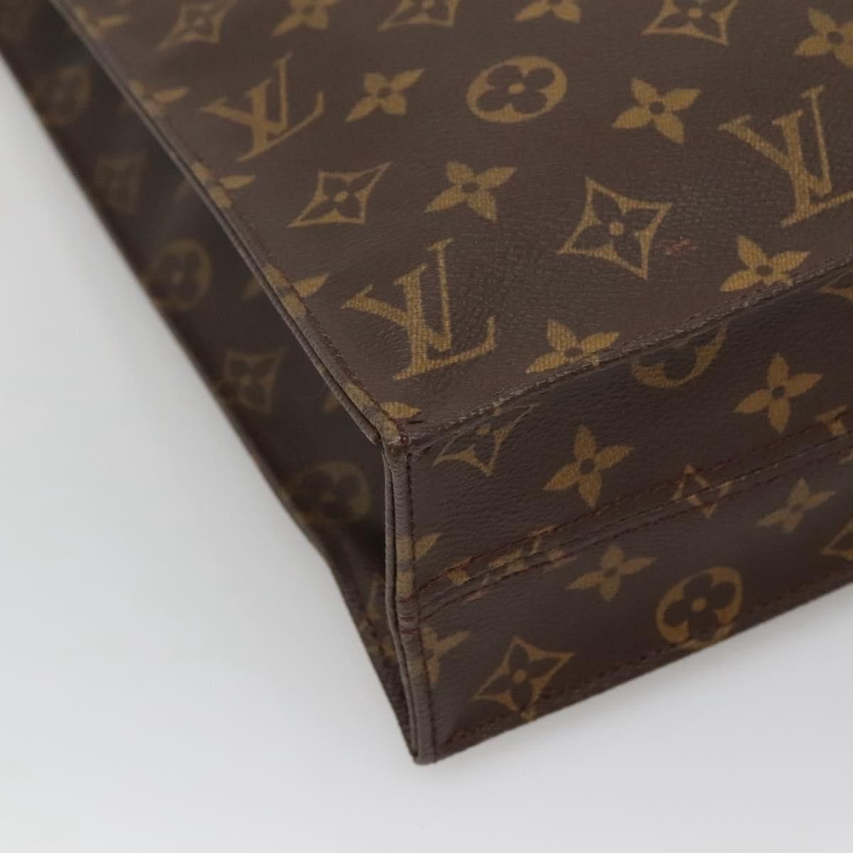 Louis Vuitton LOUIS VUITTON Monogram Sac Plat Hand Bag M51140 Size ONE SIZE - 14 Thumbnail