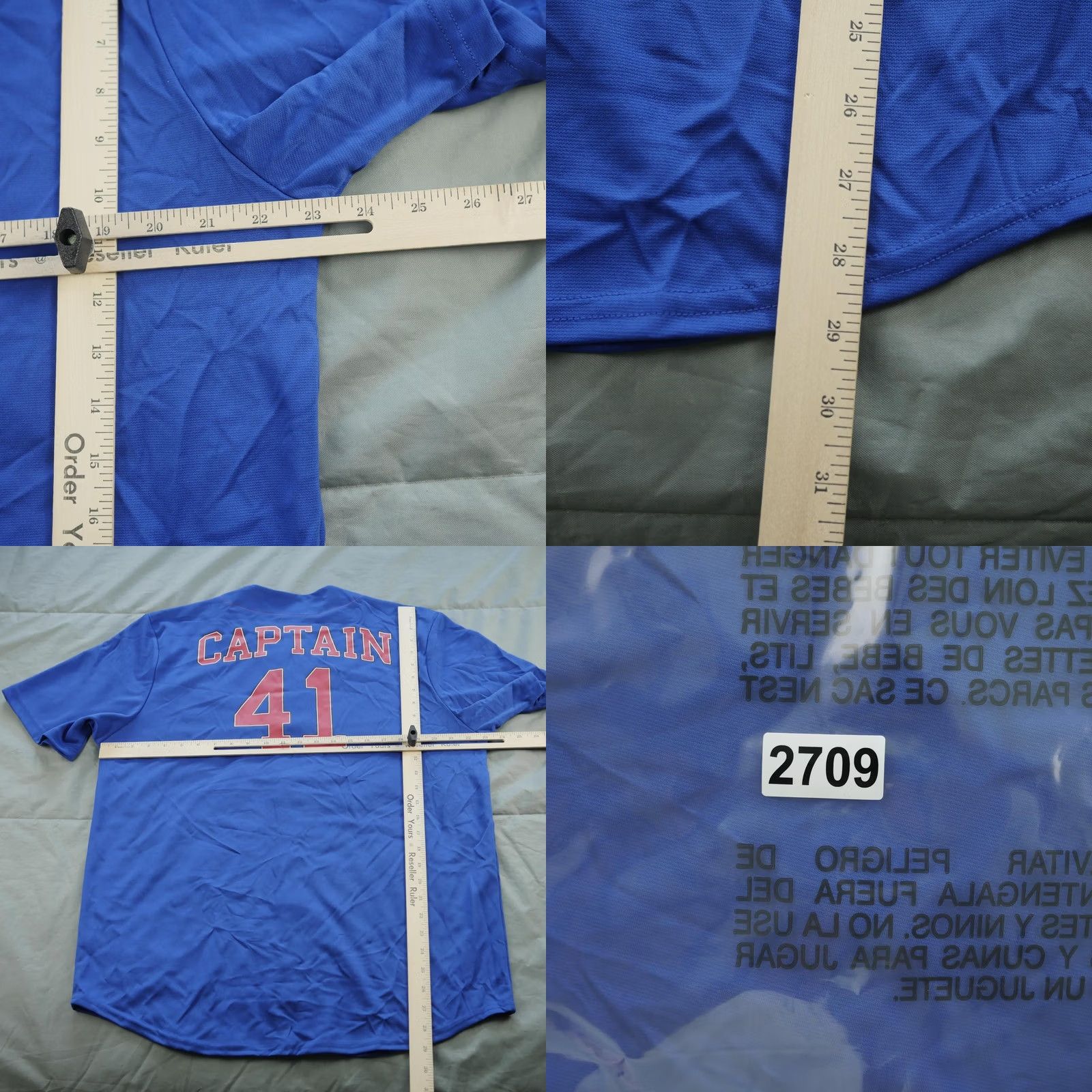 Vintage Marvel Captain America Shirt Mens Large Baseball Jersey Button Up Mad Engine Size US L / EU 52-54 / 3 - 8 Thumbnail