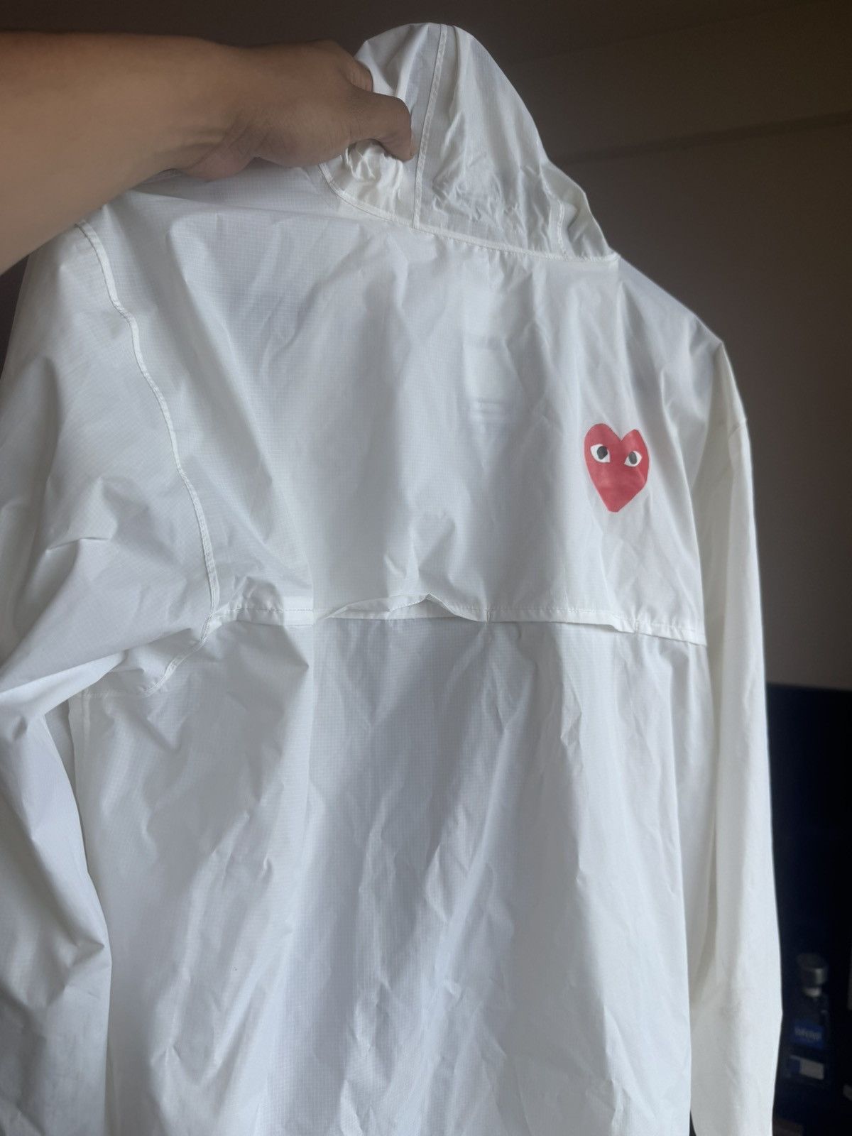Comme des Garcons PLAY × K-Way CDG White K-Way Edition Jacket Size US M / EU 48-50 / 2 - 9 Thumbnail