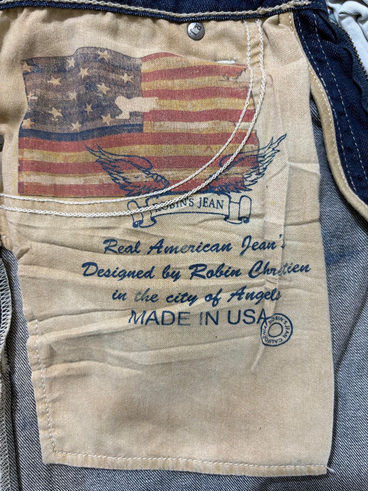 Robins Jeans Robin’s Jean x Golden Wings x Vintage Denim Size US 29 - 10 Thumbnail