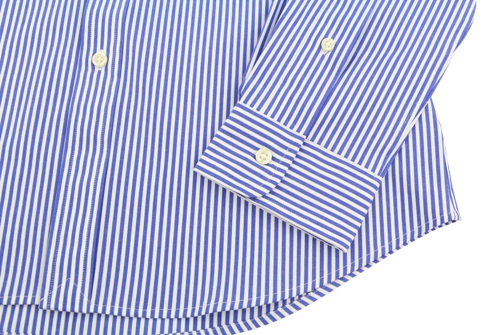Ralph Lauren CORE REPLEN S Stretch Custom Fit Striped Button Down 87015 Size US S / EU 44-46 / 1 - 5 Thumbnail