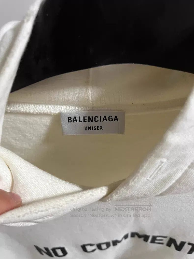 Balenciaga Balenciaga Destroyed Letter Sweatshirt Size US XL / EU 56 / 4 - 3 Thumbnail