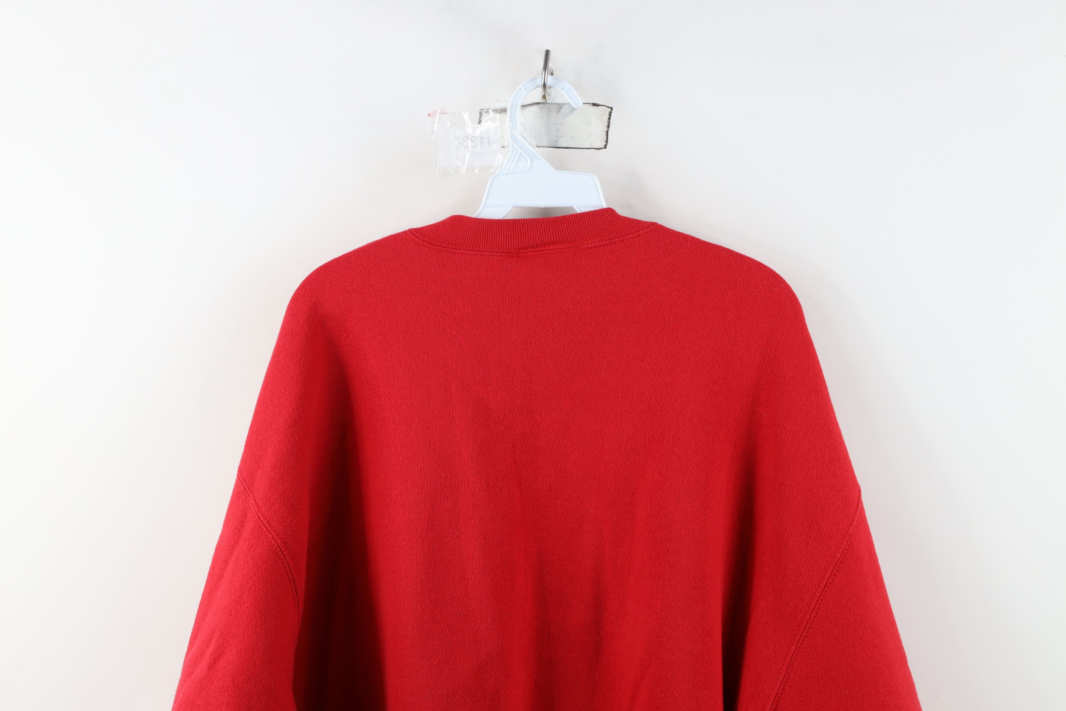 Puma Vintage 90s Puma Red Wings Hockey Crewneck Sweatshirt Size US XL / EU 56 / 4 - 12 Thumbnail