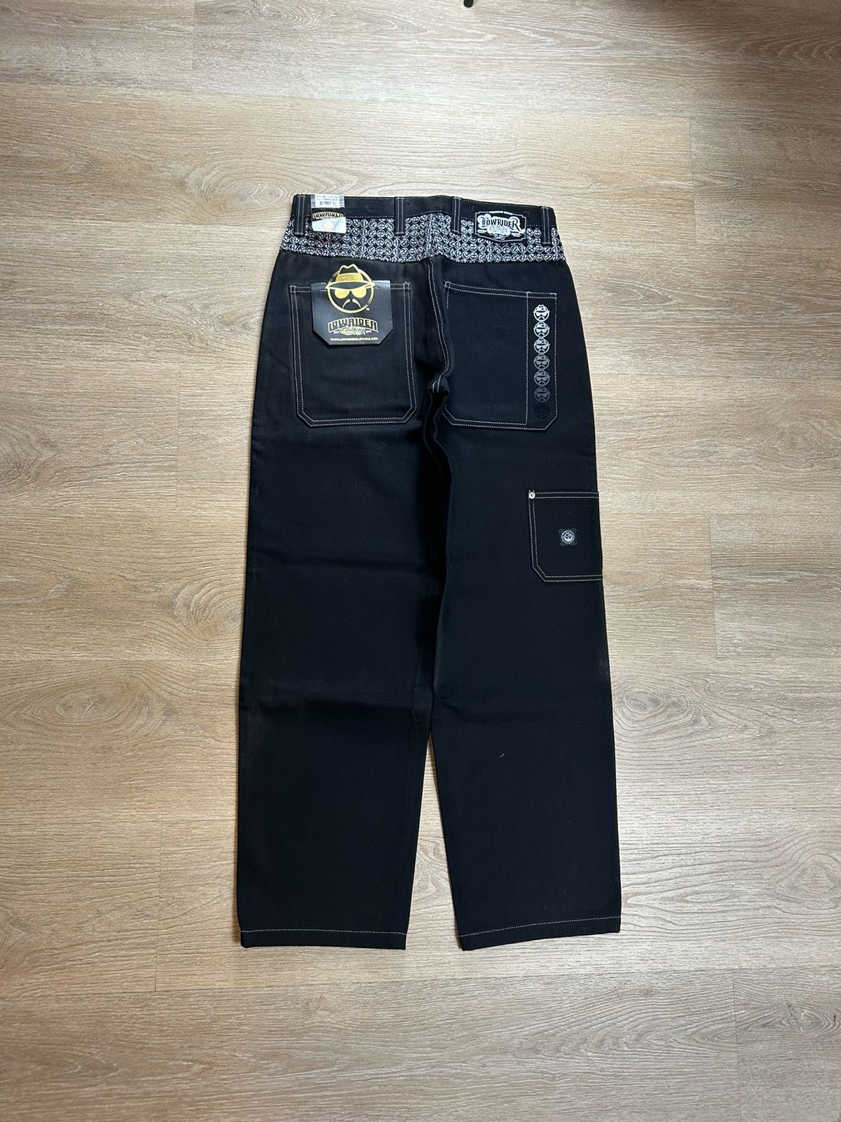 Ben Davis × Vintage Vintage Low Rider Baggy Deadstock Carpenter Pants Size US 32 / EU 48 - 3 Thumbnail