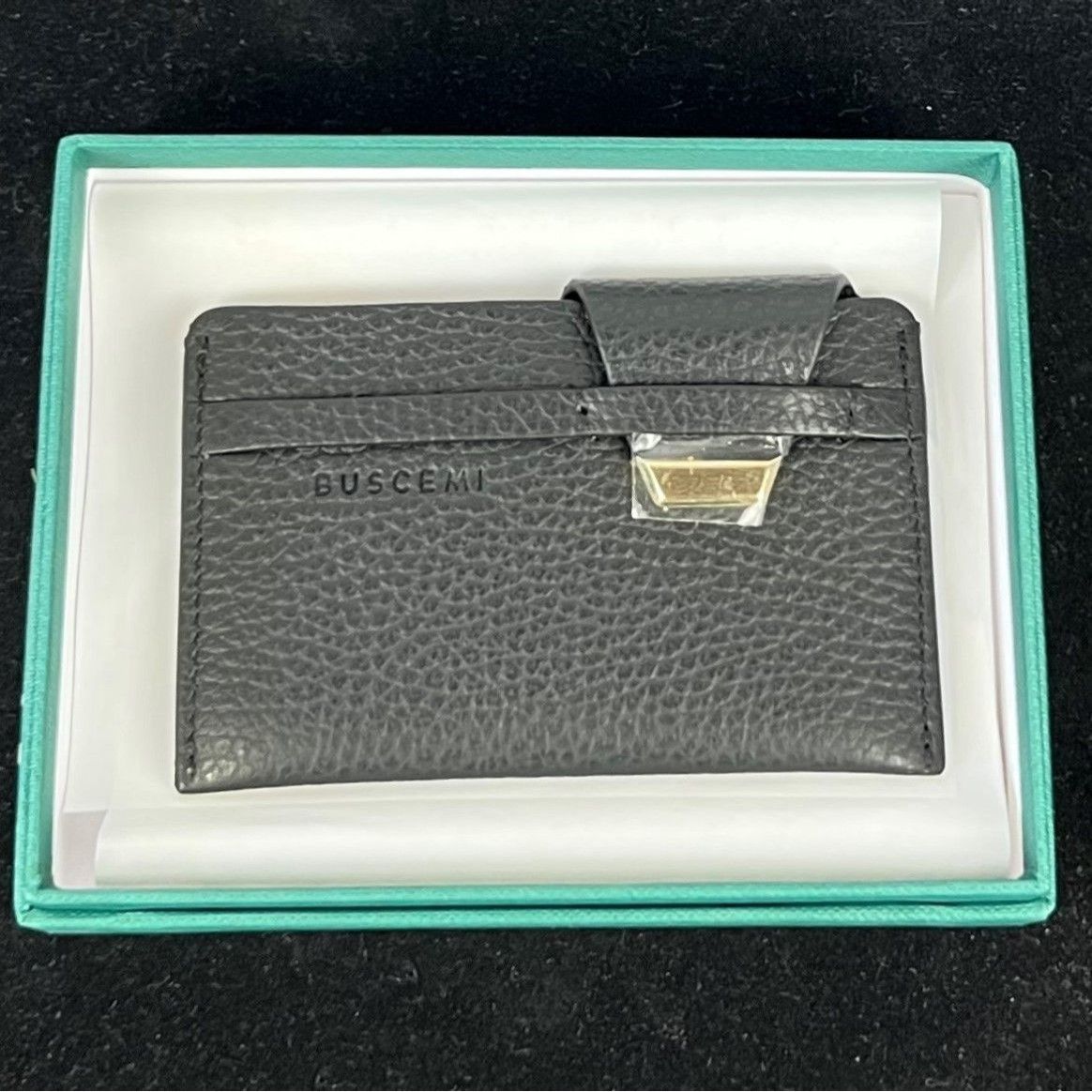 Buscemi Buscemi Mens Accessories Black Leather Wallet Size ONE SIZE - 1 Thumbnail