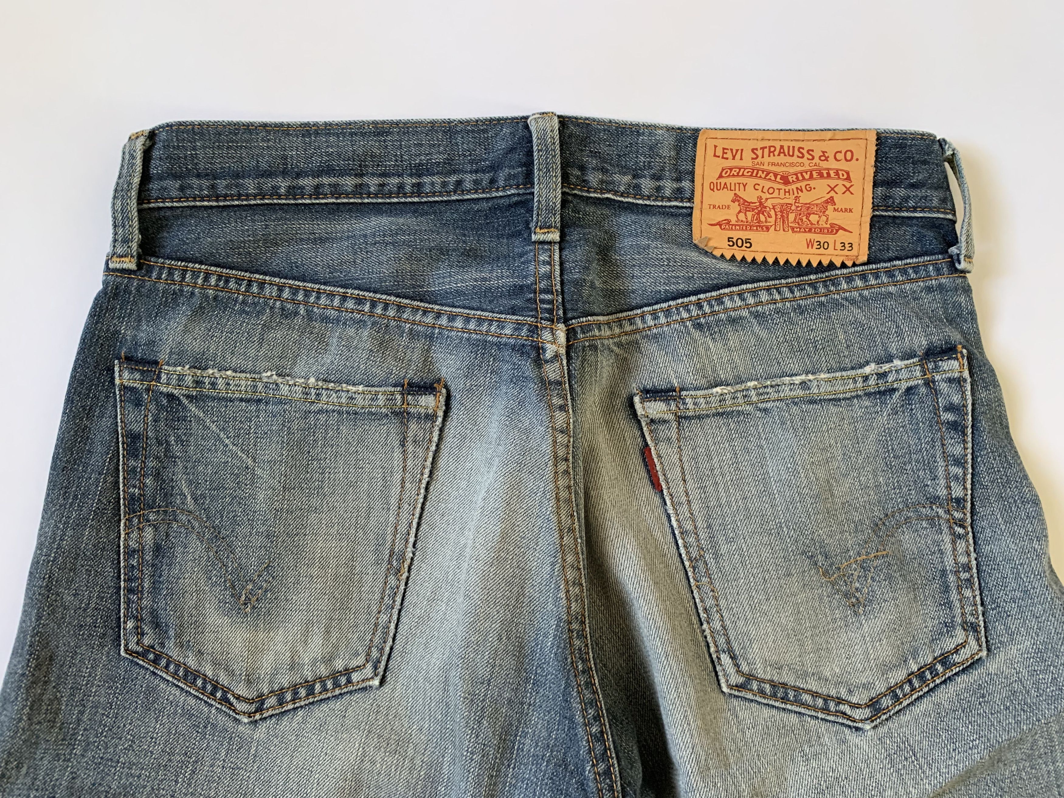 Levi's Levi’s repaired 505 denim Size US 32 / EU 48 - 4 Thumbnail