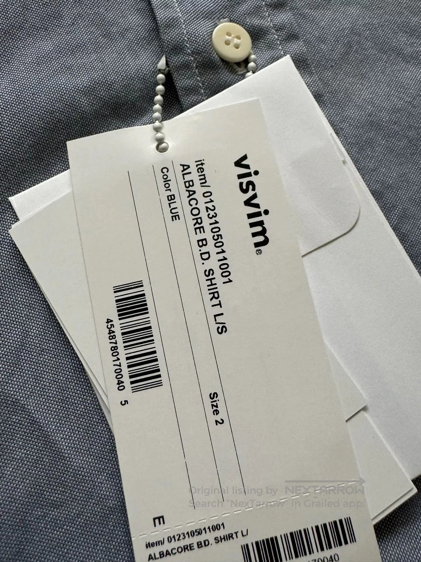 Visvim visvim albacore long sleeve button-up shirt. Size US M / EU 48-50 / 2 - 2 Thumbnail