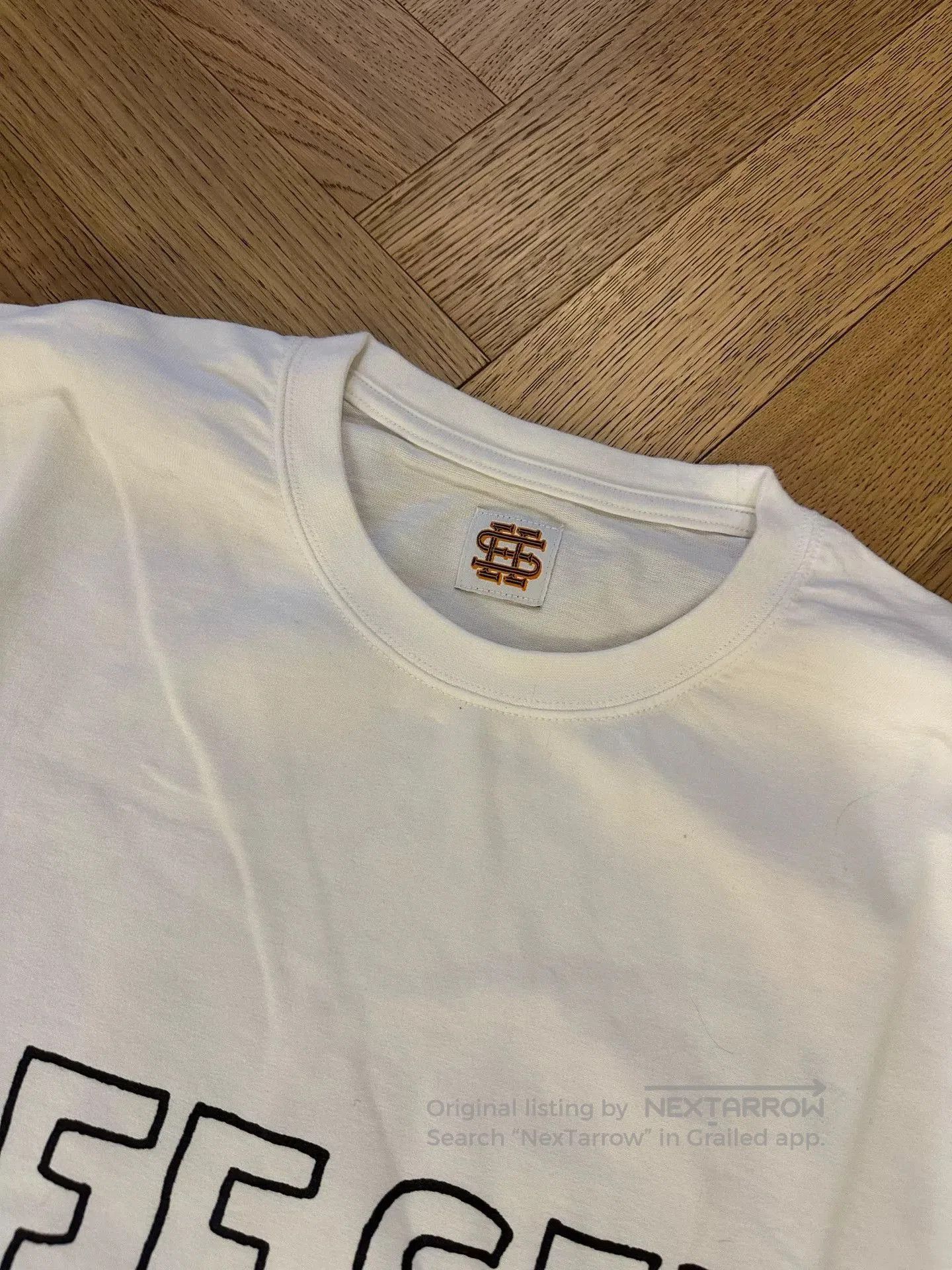Vintage SEE SEE Big Pocket Font Logo Tee. Size US XL / EU 56 / 4 - 2 Thumbnail