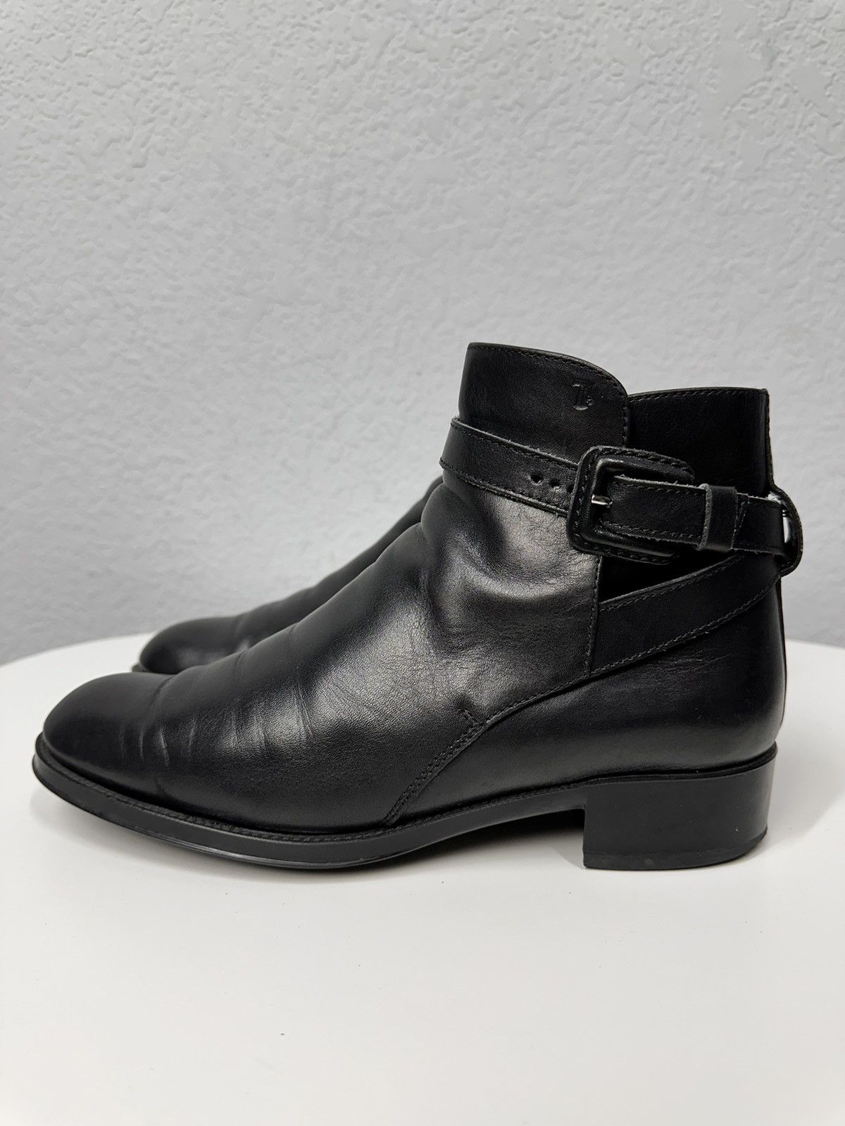 Tod's Vintage Guidi Style AS 98 Leather Boots Italy Design Poell Size US 7 / EU 40 - 7 Thumbnail