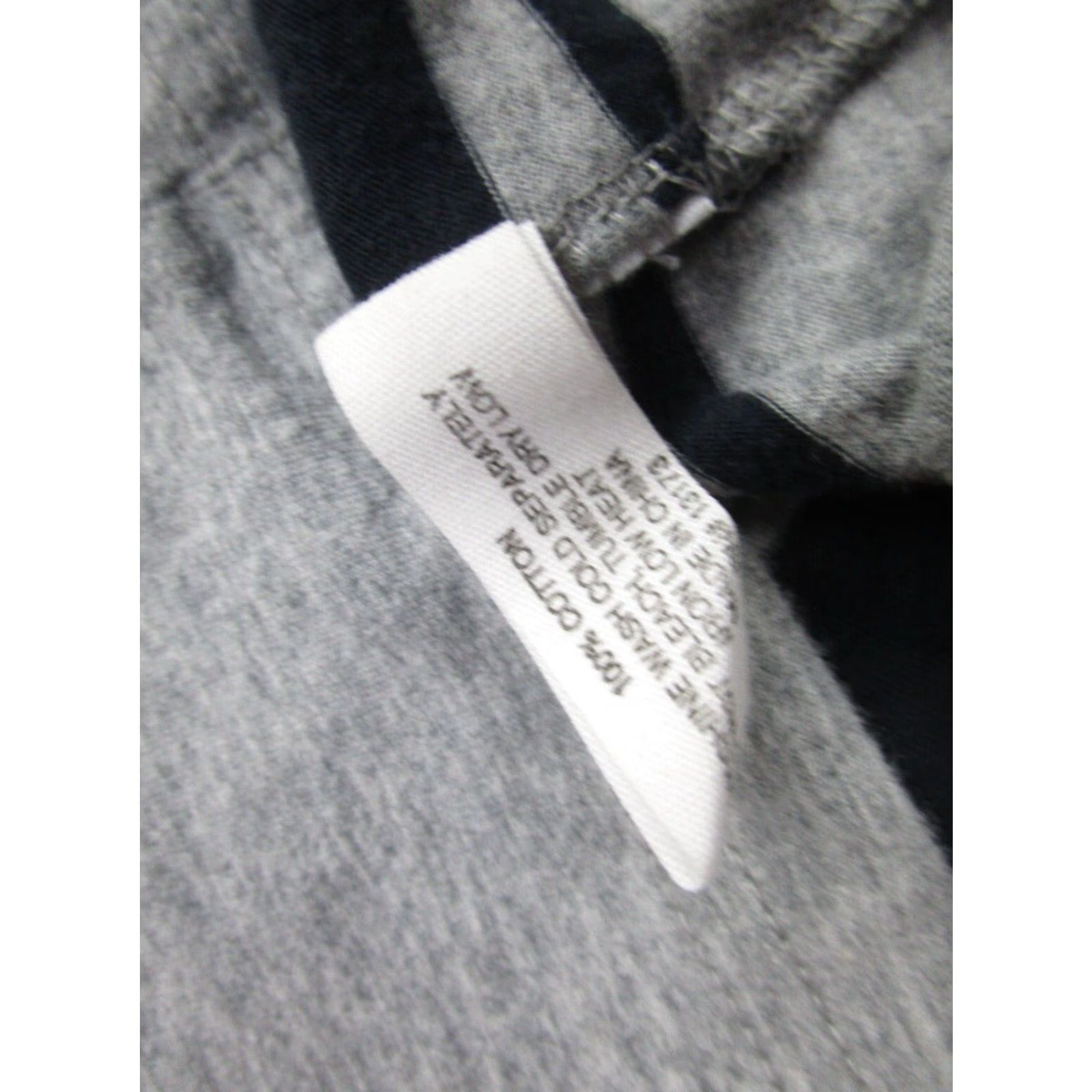 Saturdays NYC Saturdays NYC Shirt Slim Fit Mens Medium Gray Striped Pocket Tee 80s USA Size US M / EU 48-50 / 2 - 6 Thumbnail