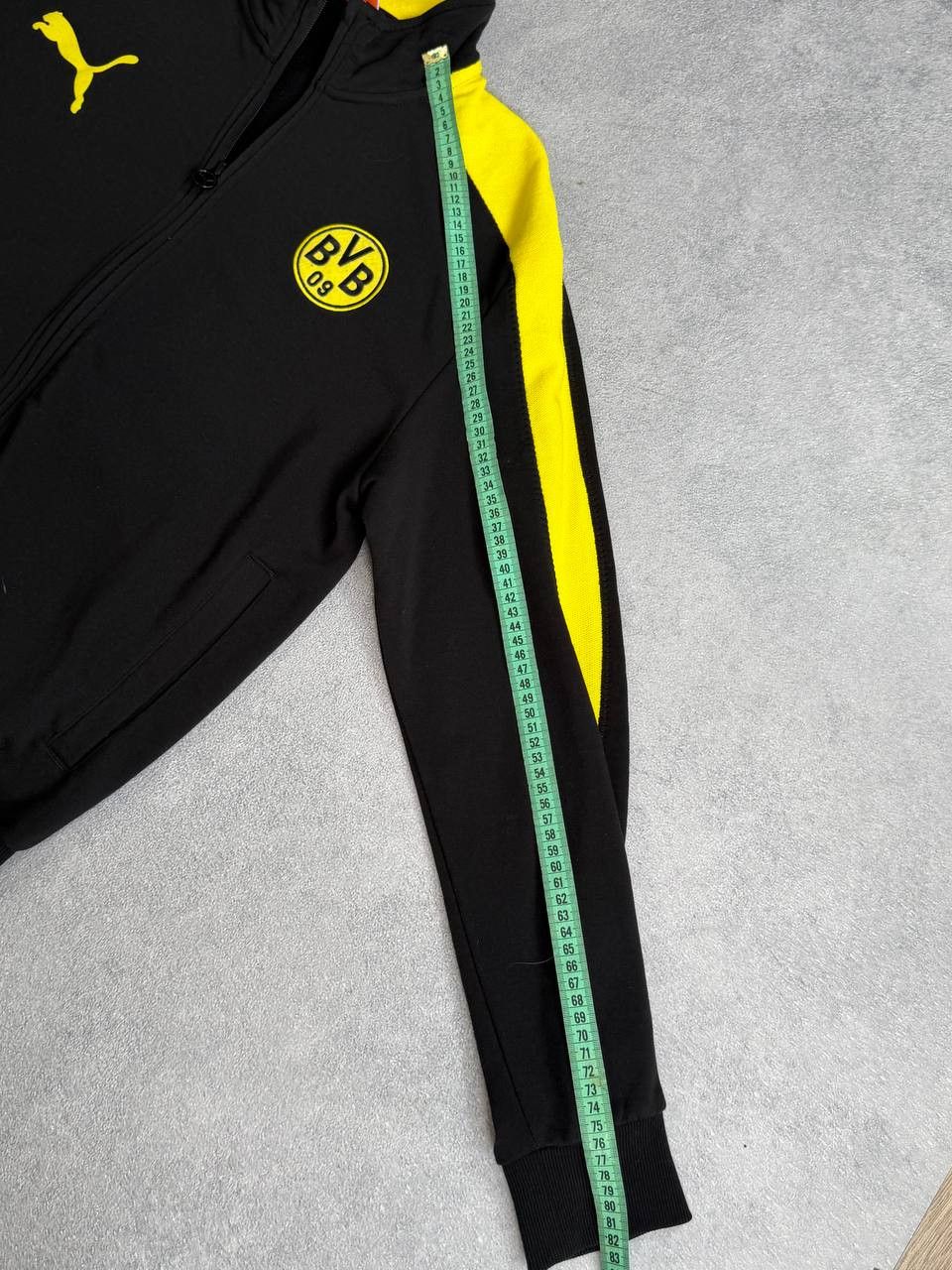 Puma Puma F.C. Dortmund Footbal Training Zip-Up Hoodie Men's Size US M / EU 48-50 / 2 - 14 Thumbnail