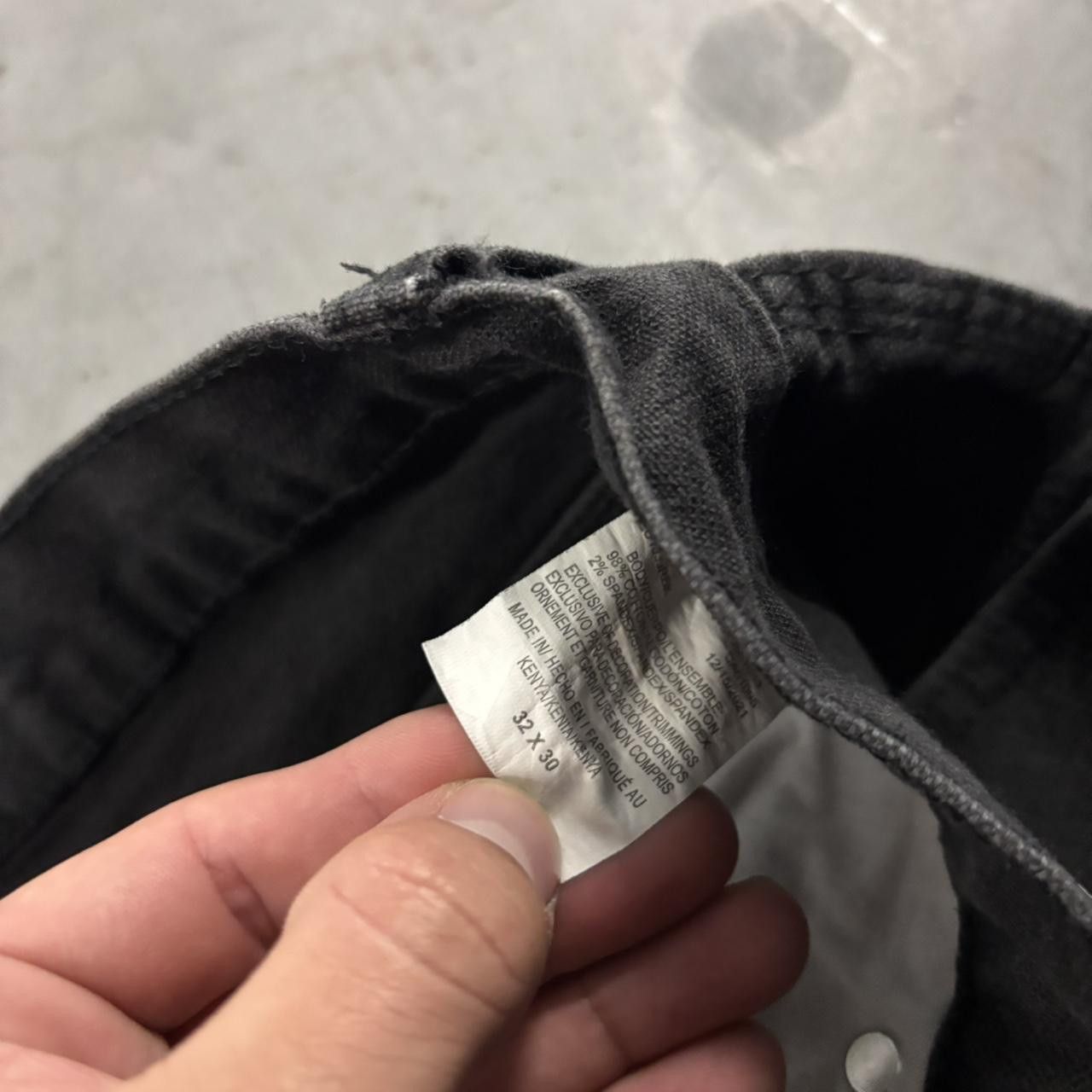 Dickies Crazy Y2K/2000s Grunge Black Dickies Workwear Carpenter Pants! 32x29 Size US 32 / EU 48 - 8 Thumbnail