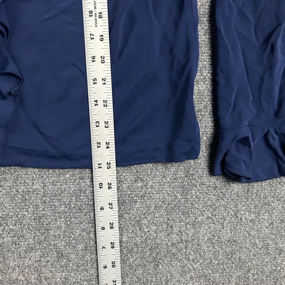 Lauren Ralph Lauren × Vintage Lauren Ralph Lauren Top Womens Large V-Neck Button Up Size L / US 10 / IT 46 - 5 Thumbnail
