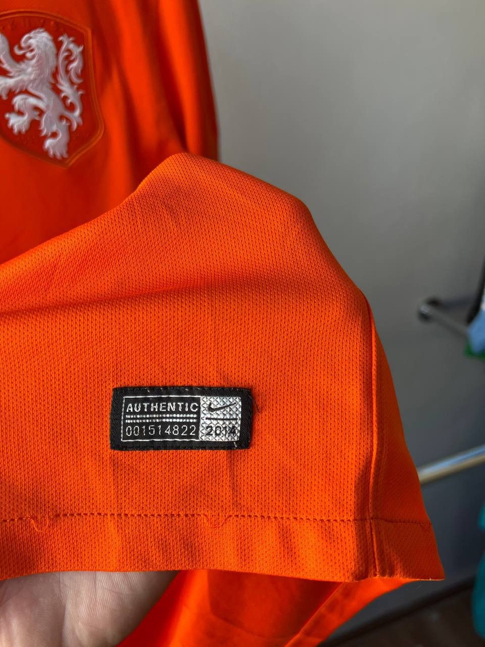 Nike 2014/16 NETHERLANDS HOME SOCCER JERSEY FOOTBALL SHIRT SZ M Size US M / EU 48-50 / 2 - 7 Thumbnail