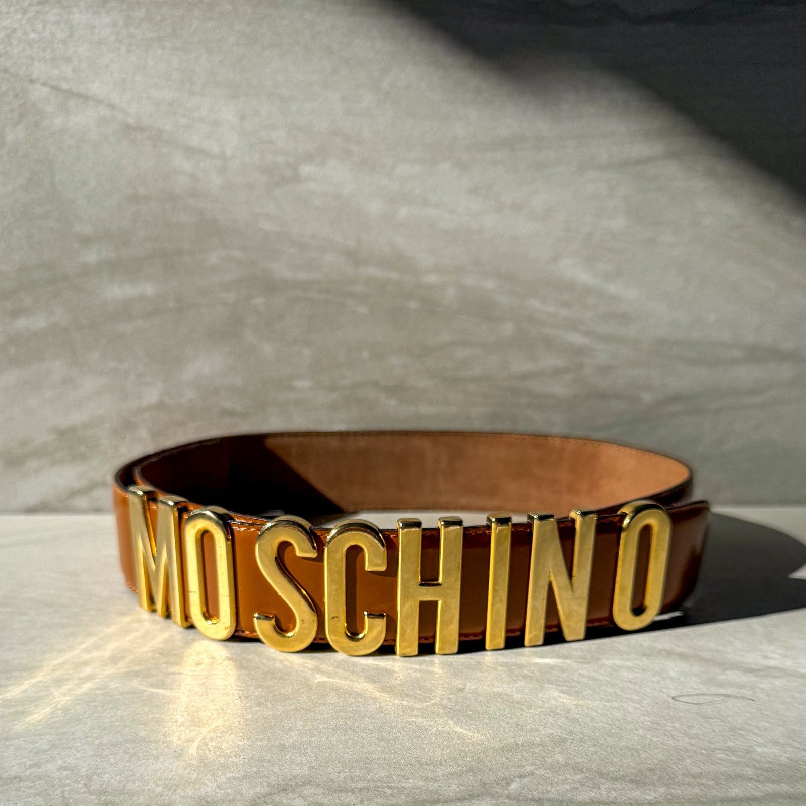 Moschino Moschino Leather Belt Size ONE SIZE - 1 Thumbnail
