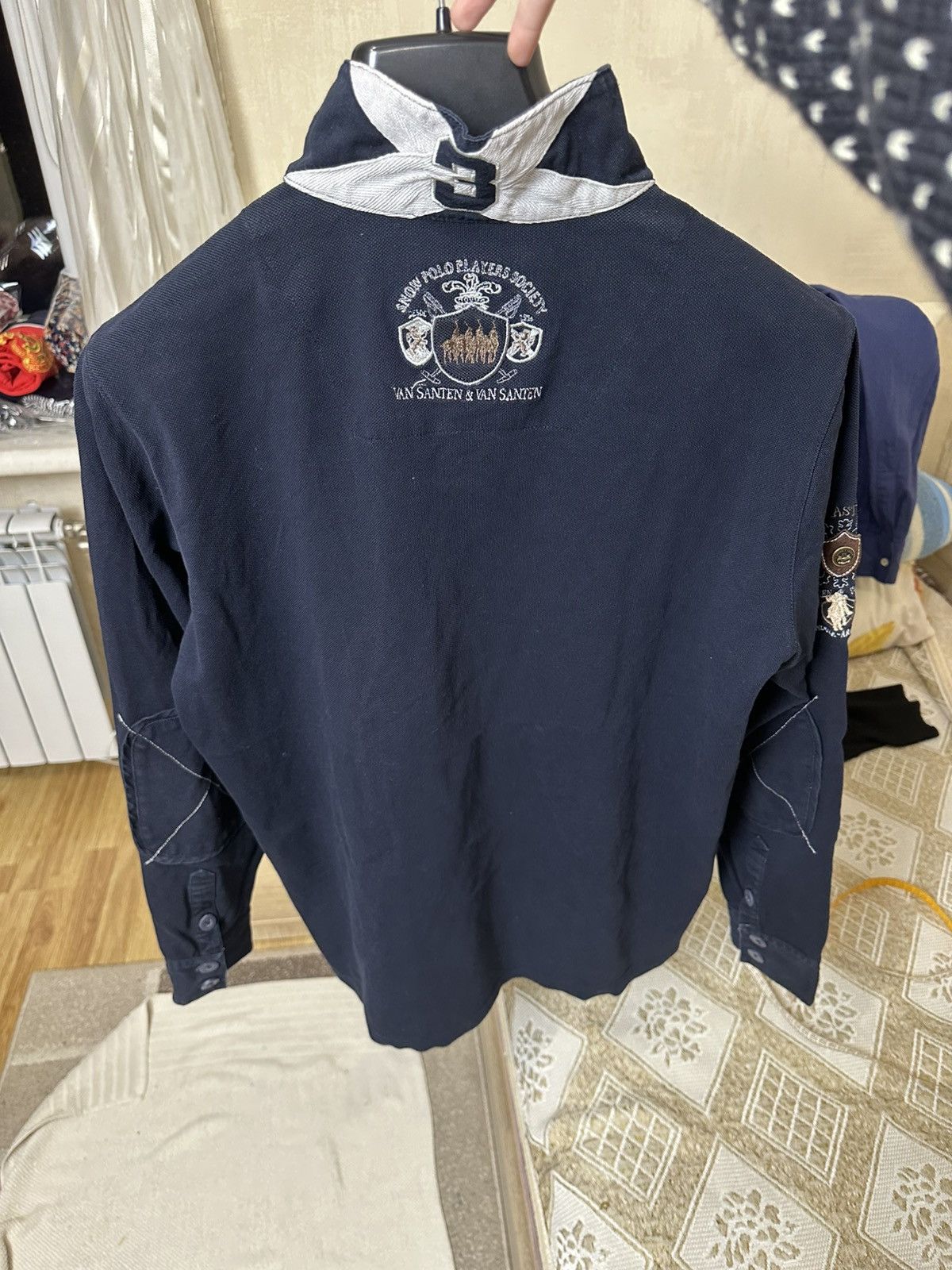 Polo Ralph Lauren 🔥 Vintage Chief Keef Ralph Lauren Polo Rugby Shirt Y2K Club Size US M / EU 48-50 / 2 - 9 Thumbnail