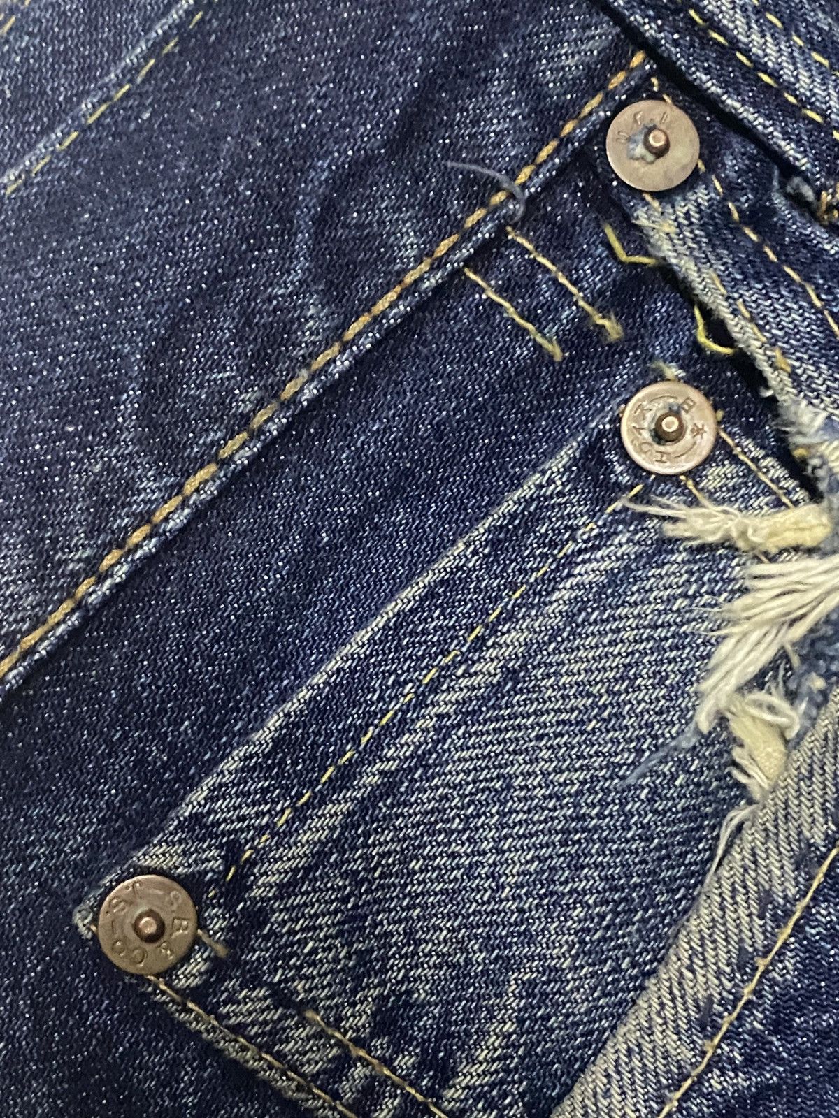 Evisu Rare archival Evisu x D.Bones x Japanese Tribute Selvedge Size US 32 / EU 48 - 8 Thumbnail