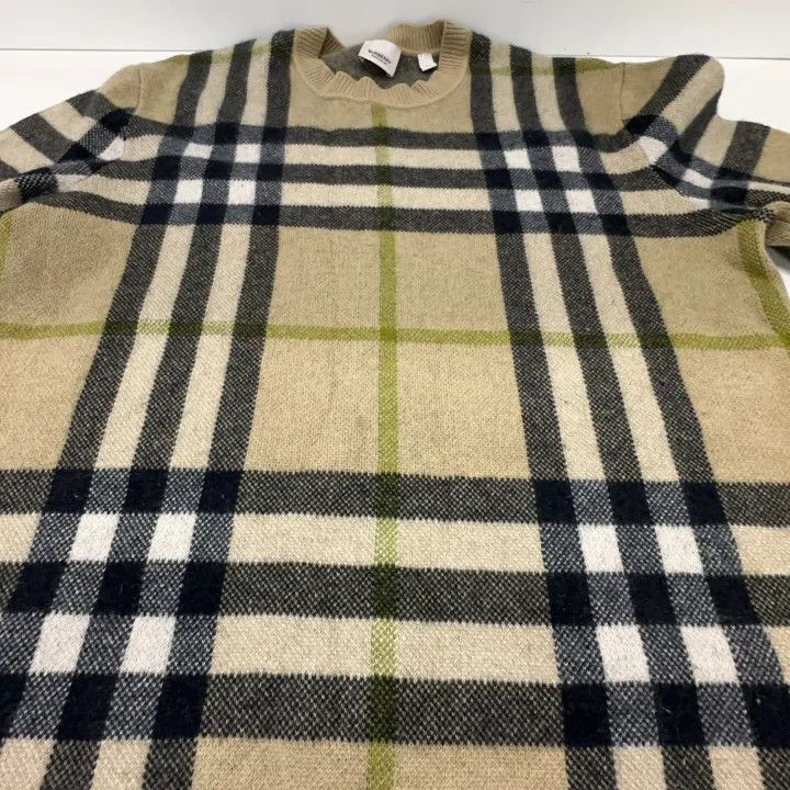 Burberry Burberry Burberry Classic Check Cashmere Sweater for Men-2 Size US XL / EU 56 / 4 - 6 Thumbnail